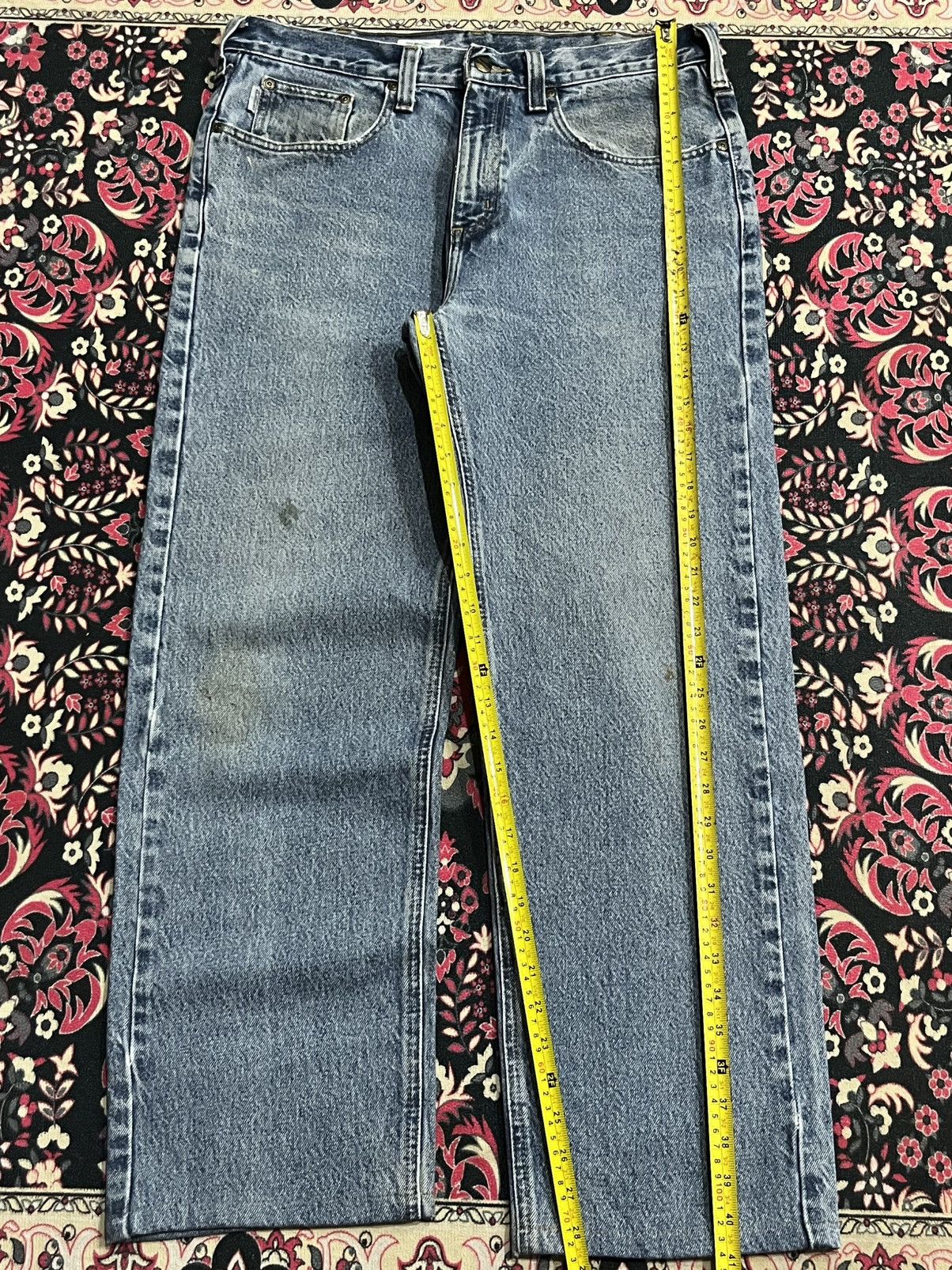 Carhartt Vintage Carhartt Classic Light Blue Relaxed Fit Jeans Size US 34 / EU 50 - 13 Thumbnail
