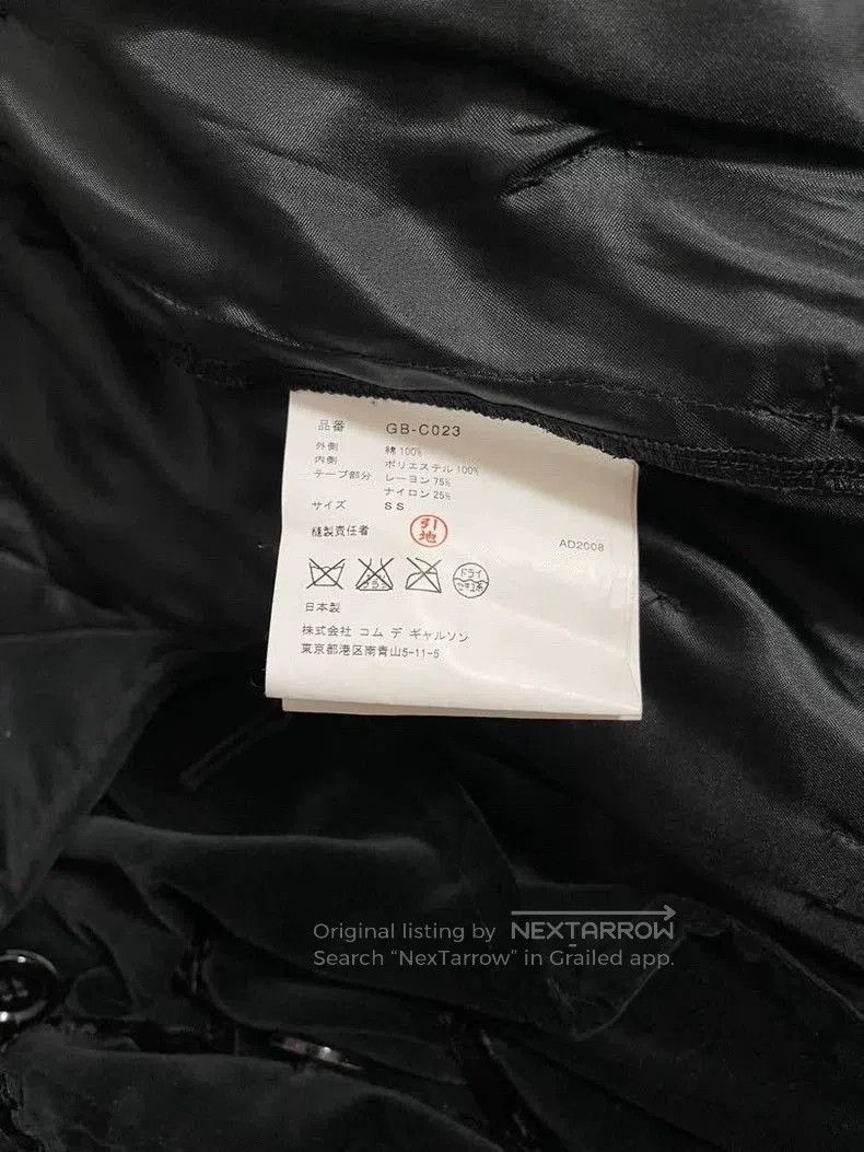 Comme des Garcons Comme des Garçons Heart Velvet Coat. Size US M / EU 48-50 / 2 - 9 Thumbnail