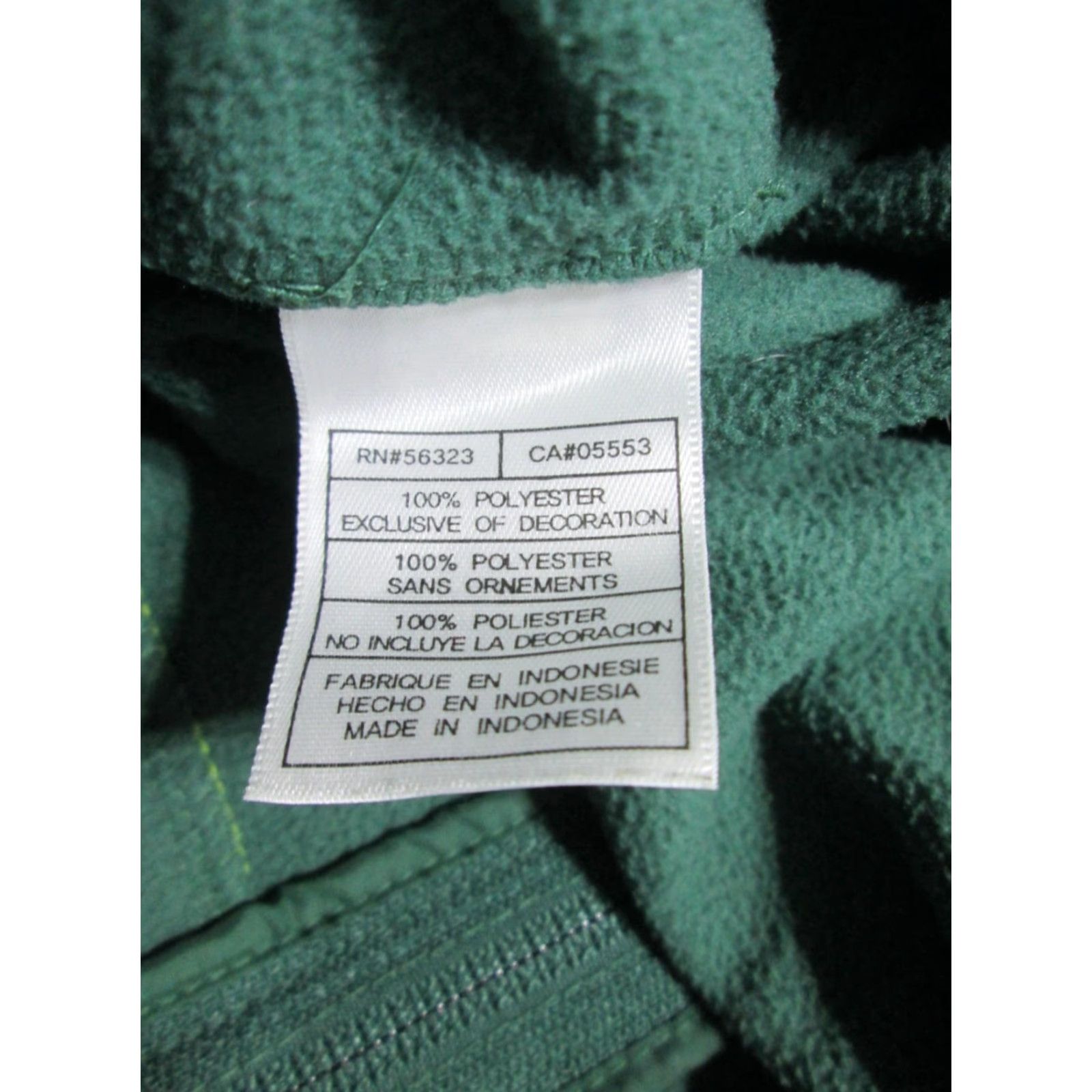 Nike Nike Womens Track Jacket L Khaki External Active Outerwear Jacket with Pockets Long Sleeve Zip Closure Solid Pattern Sportswear Size L / US 10 / IT 46 - 6 Thumbnail