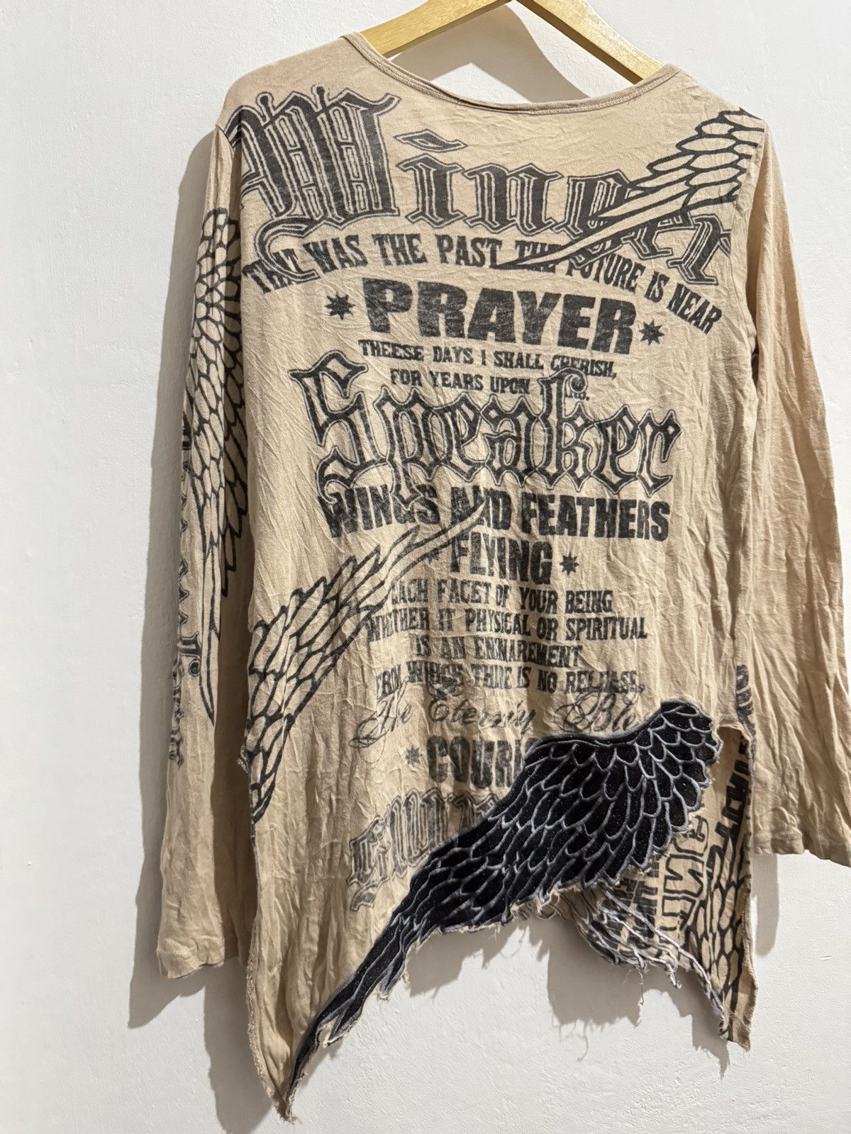 Hysteric Glamour × If Six Was Nine × Le Grande Bleu (L.G.B.) 2000s unbalance ifsixwasnine lgb style long sleeve Size US M / EU 48-50 / 2 - 3 Thumbnail