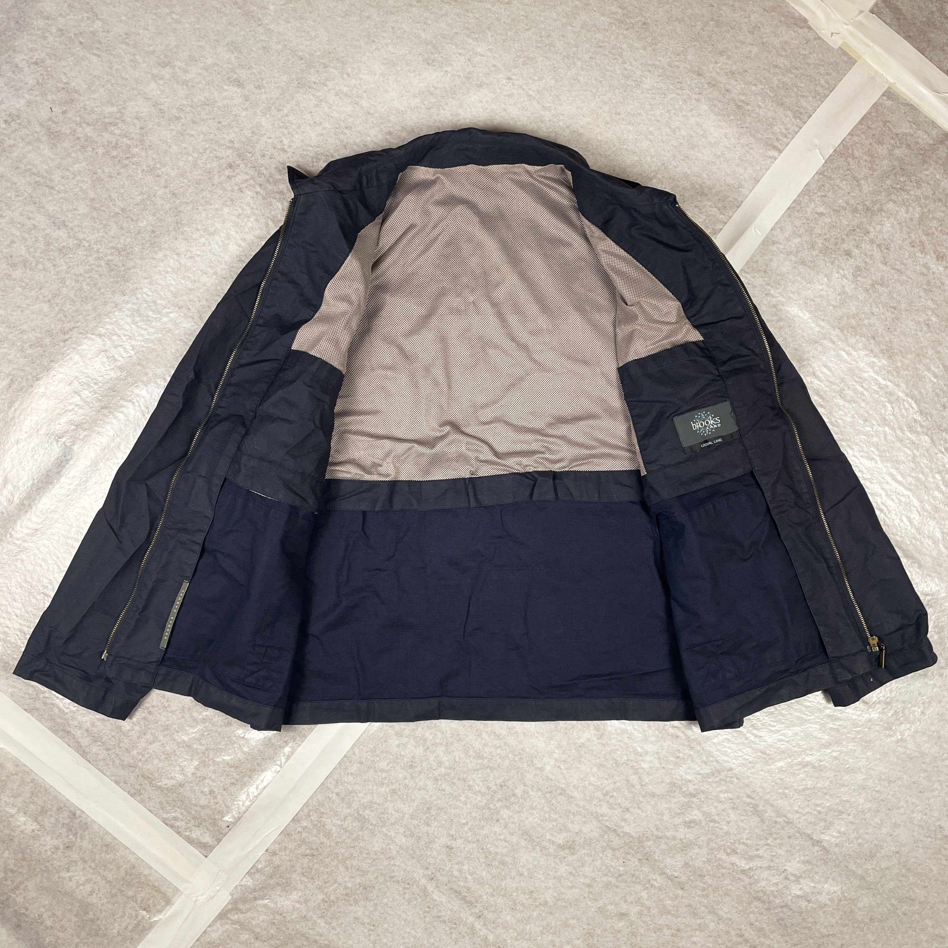 Vintage Minimalist Navy Jacket Size US M / EU 48-50 / 2 - 2 Thumbnail