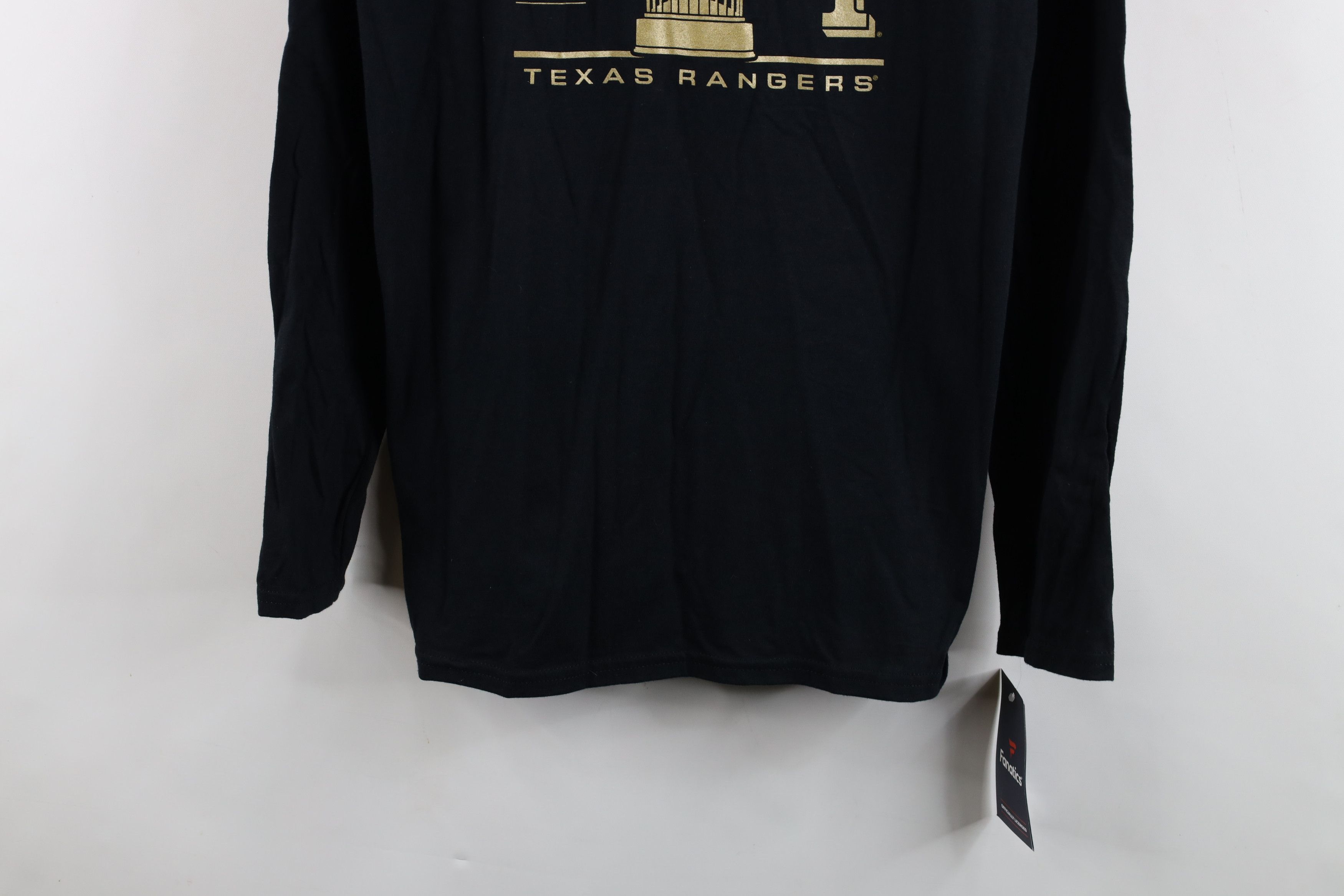 Vintage New Fanatics Series Champs Texas Rangers Long Sleeve T-Shirt Size US M / EU 48-50 / 2 - 3 Thumbnail