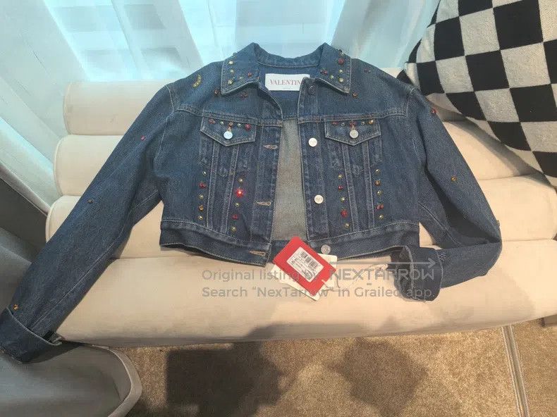 Valentino Valentino Limited denim jacket Size S / US 4 / IT 40 - 1 Thumbnail