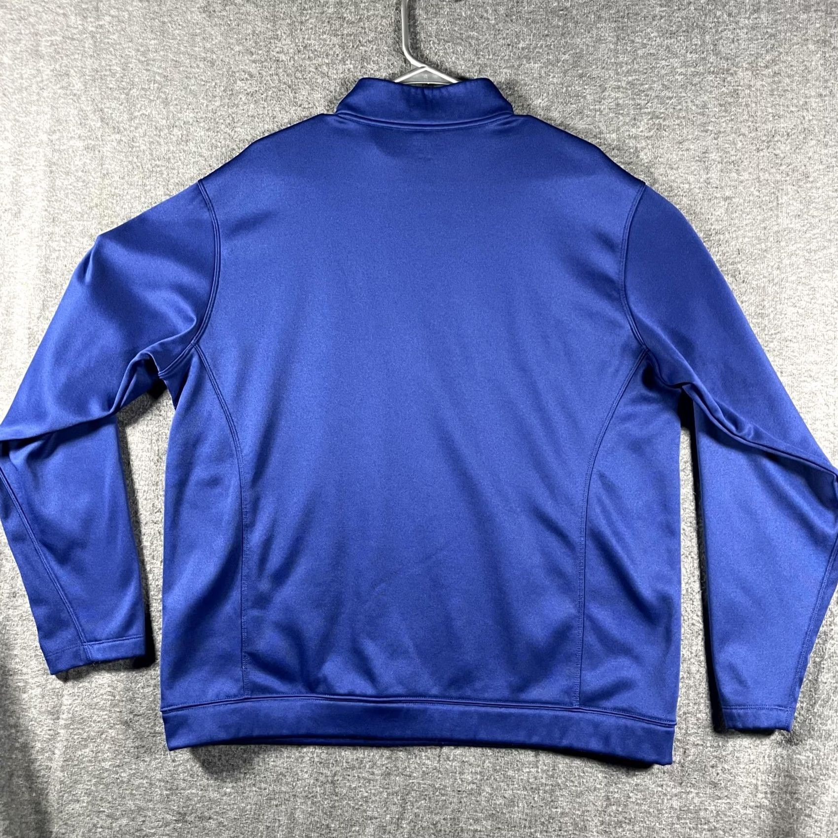 Nike Nike Golf Therma-FIT Pullover Mens Large Blue 1/4 Zip Tour Performance Swoosh Size US L / EU 52-54 / 3 - 2 Thumbnail