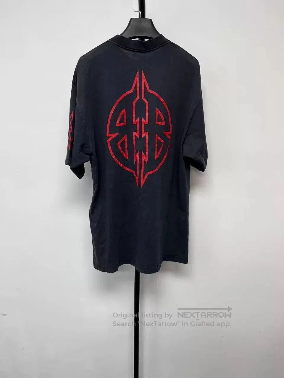 Balenciaga Balenciaga FW23 Logo Print Short Sleeve T-Shirt. Size US XXS / EU 40 - 2 Thumbnail