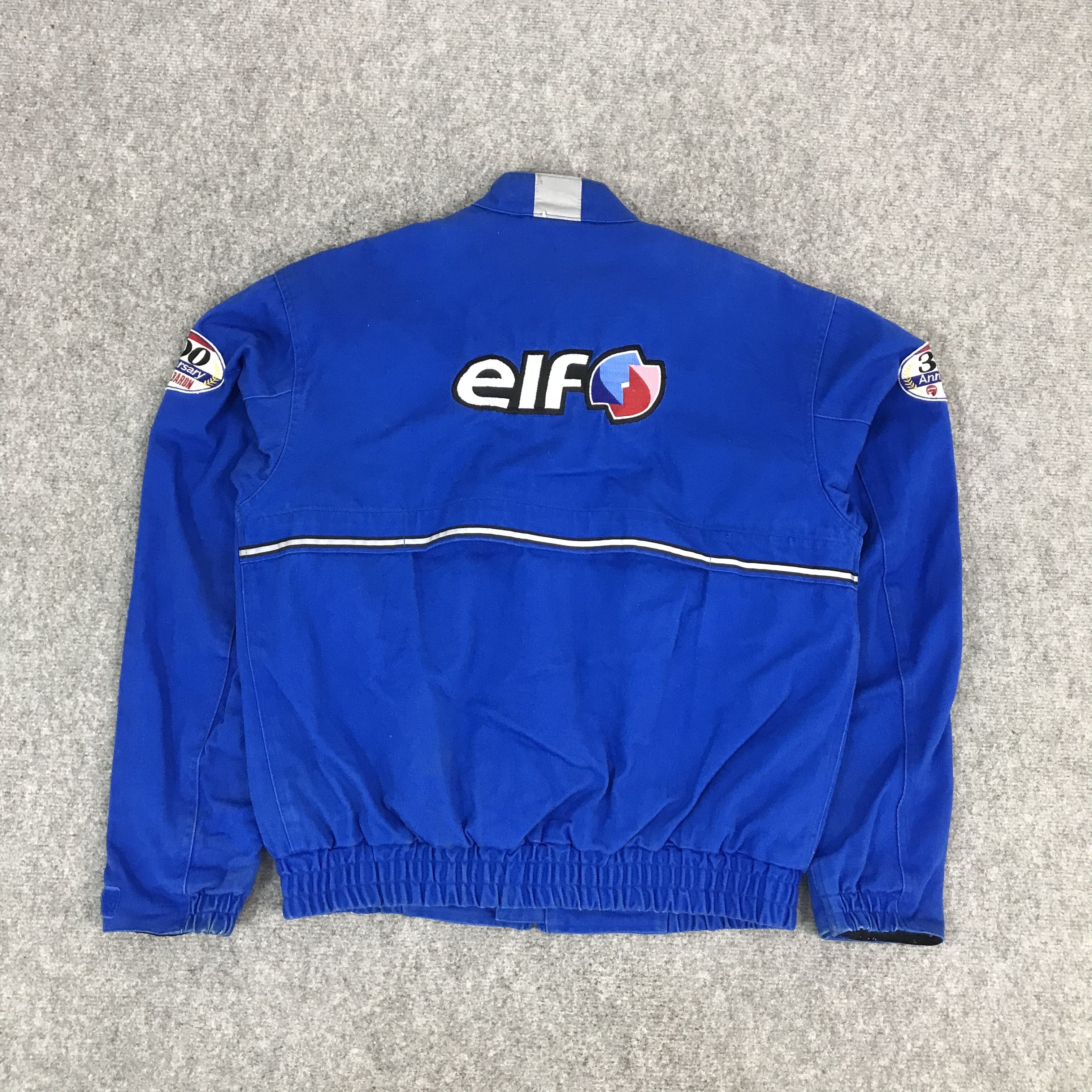 Gear for Sports × Japanese Brand VTG EIF RACING BLUE BOMBER JACKET Size US L / EU 52-54 / 3 - 2 Thumbnail