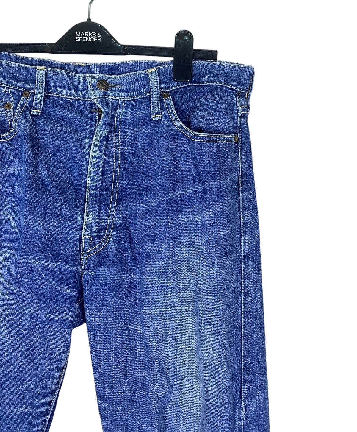 Vintage Vintage 80s Denim Single Selvedge Size US 36 / EU 52 - 4 Thumbnail