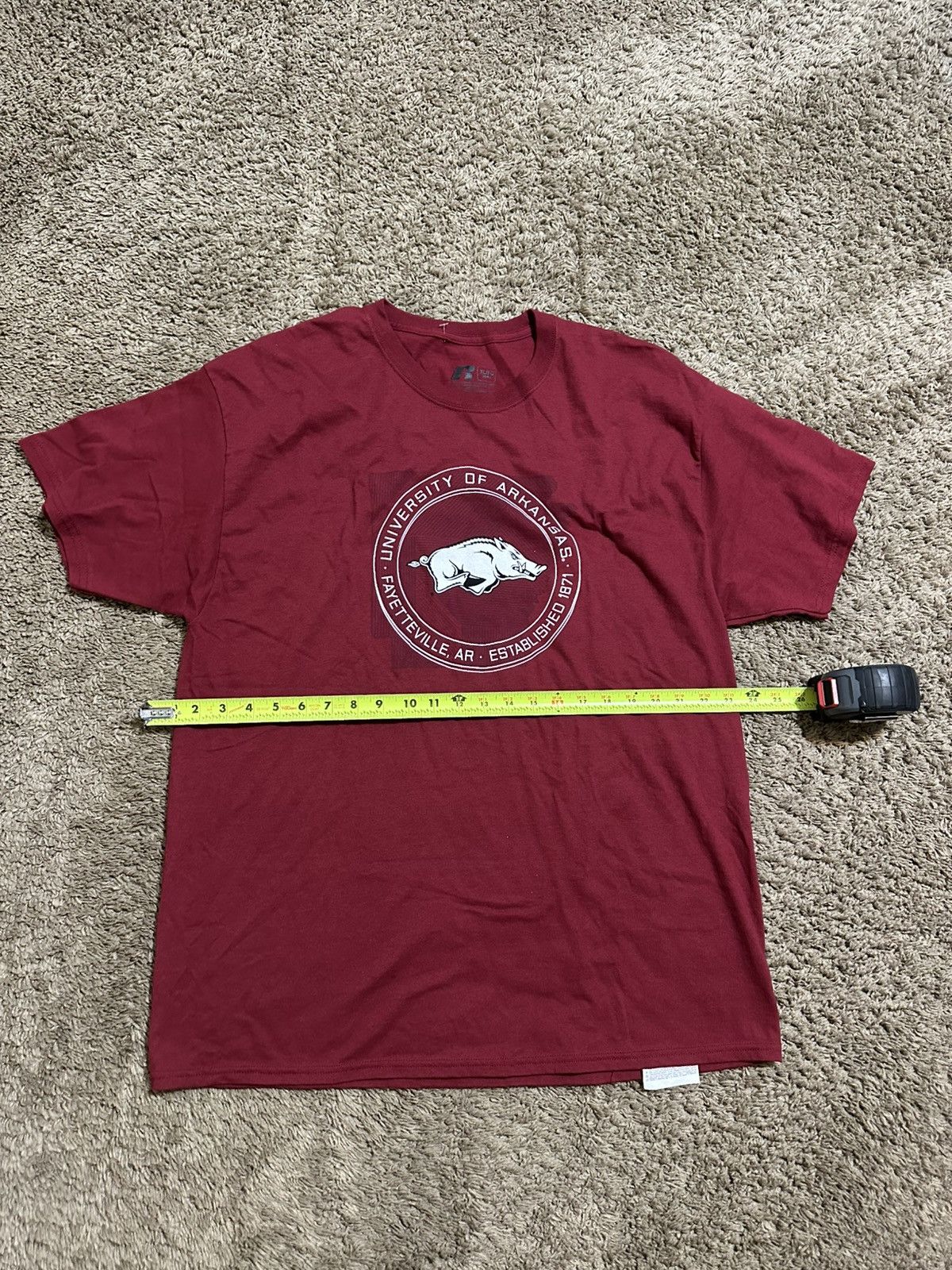 NCAA Vintage NCAA Arkansas University shirt 00s size Xl Size US XL / EU 56 / 4 - 3 Thumbnail