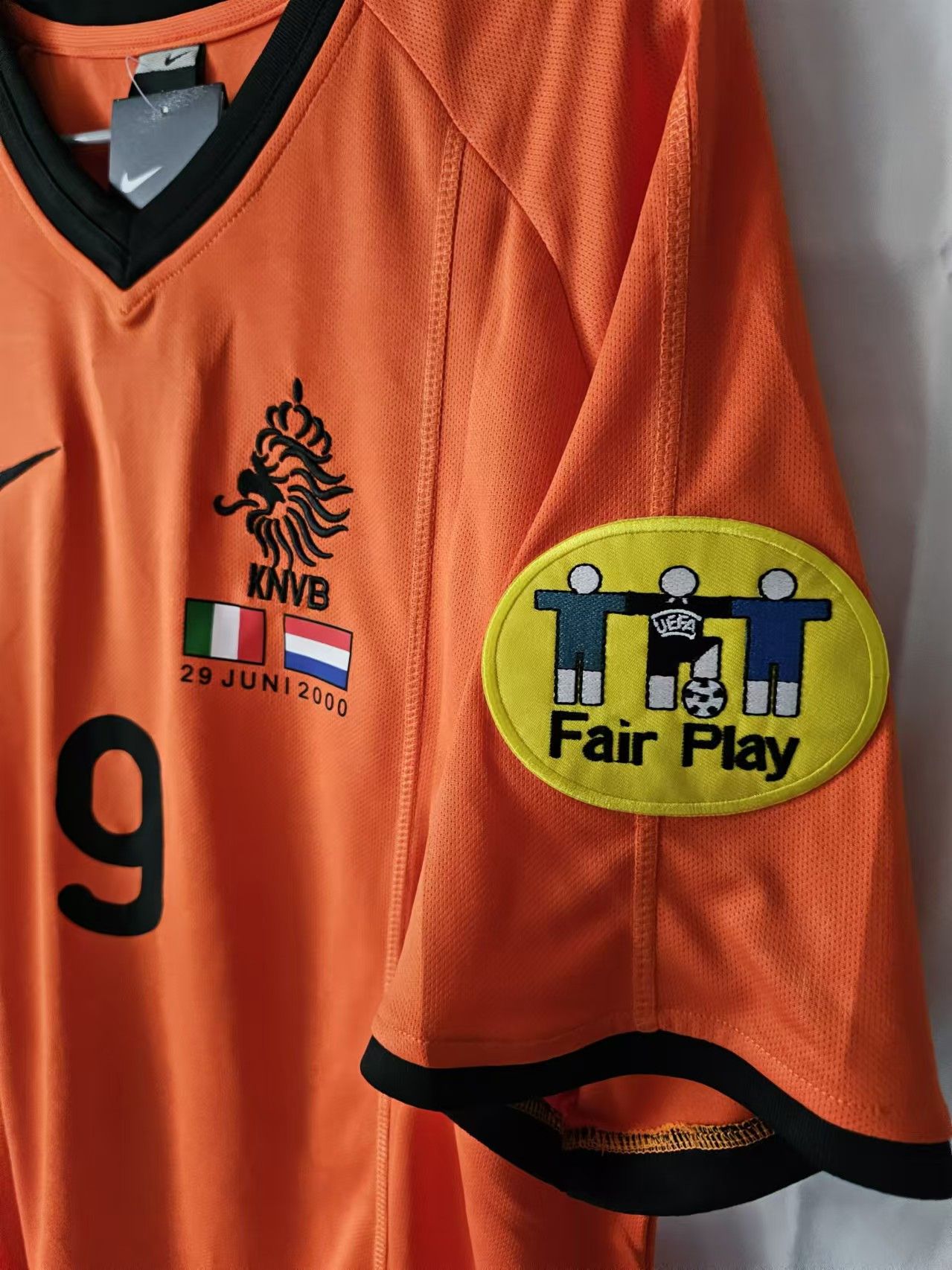 Other 2000 Netherlands #9 Patrick Kluivert Jersey Size US XXL / EU 58 / 5 - 3 Thumbnail