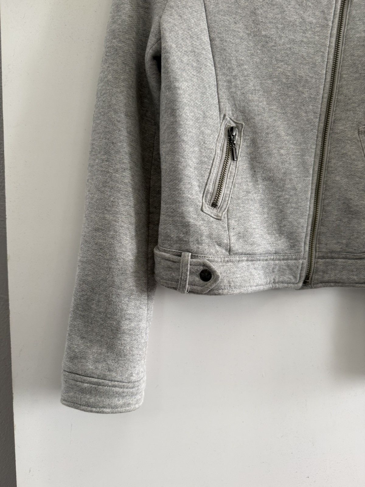 agnes b. 🔥 Vintage Agnes B Japan Paris minimalist Sweat Jacket Size XXS / US 00 / IT 34 - 3 Thumbnail