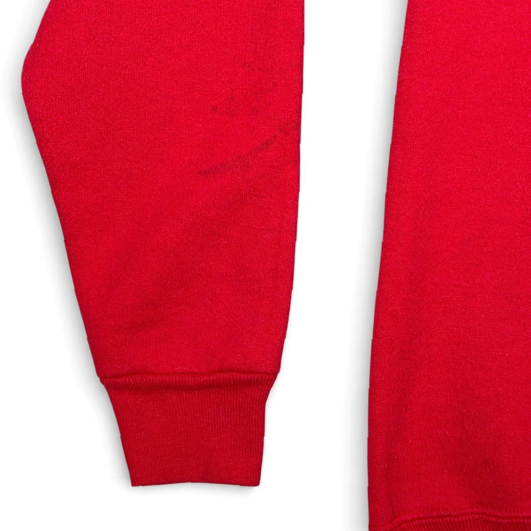 Russell Athletic VINTAGE Russell Athletic Red High School Sweater Adult MEDIUM Trojets USA 90s Sweatshirt Crew Neck Long Sleeve Graphic Print Embroidered Logo Mens Size US M / EU 48-50 / 2 - 7 Thumbnail