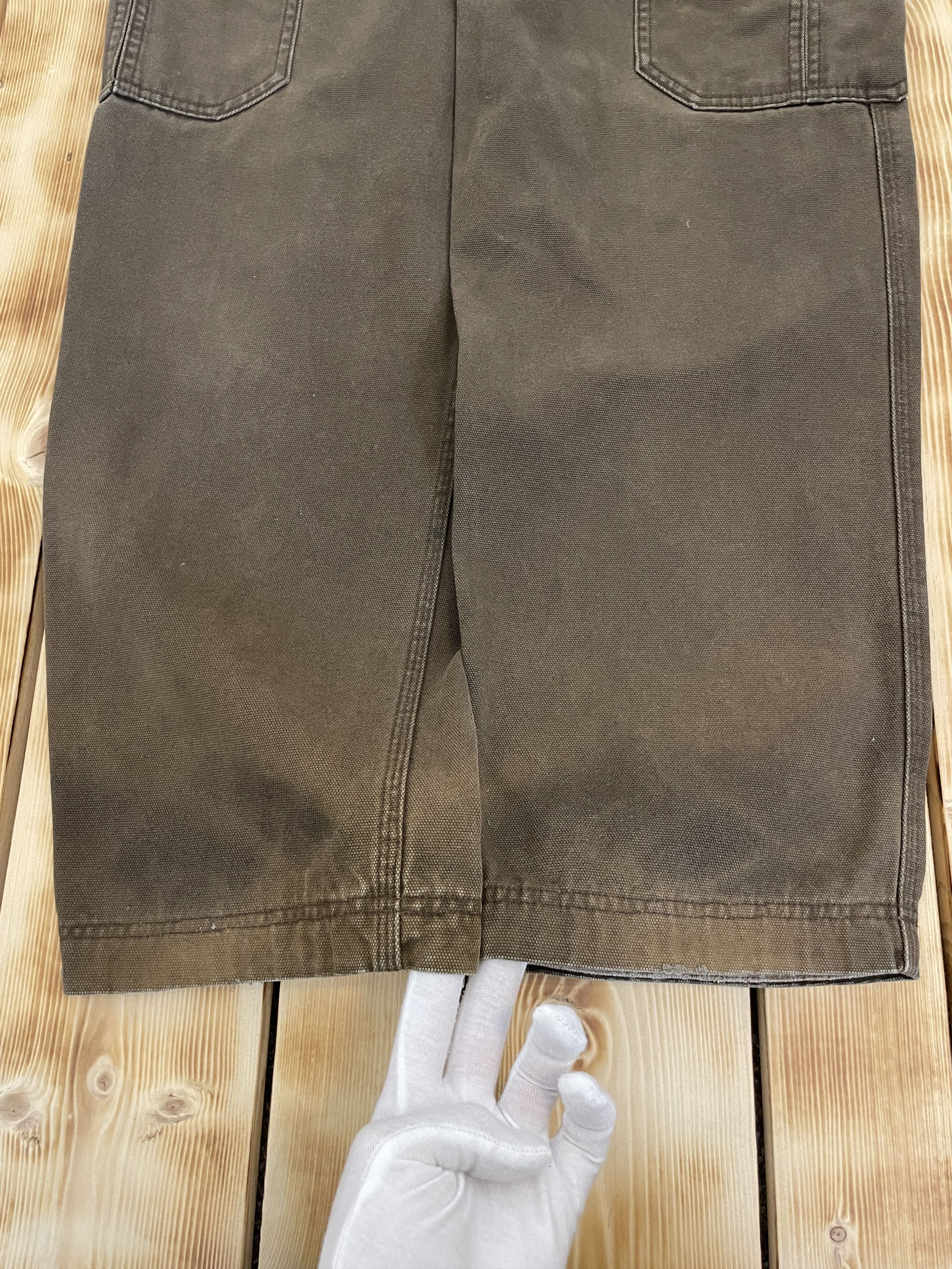 Duluth Trading Company Vintage Duluth Trading Company Brown Cargo Pants Workwear Size US 36 / EU 52 - 3 Thumbnail