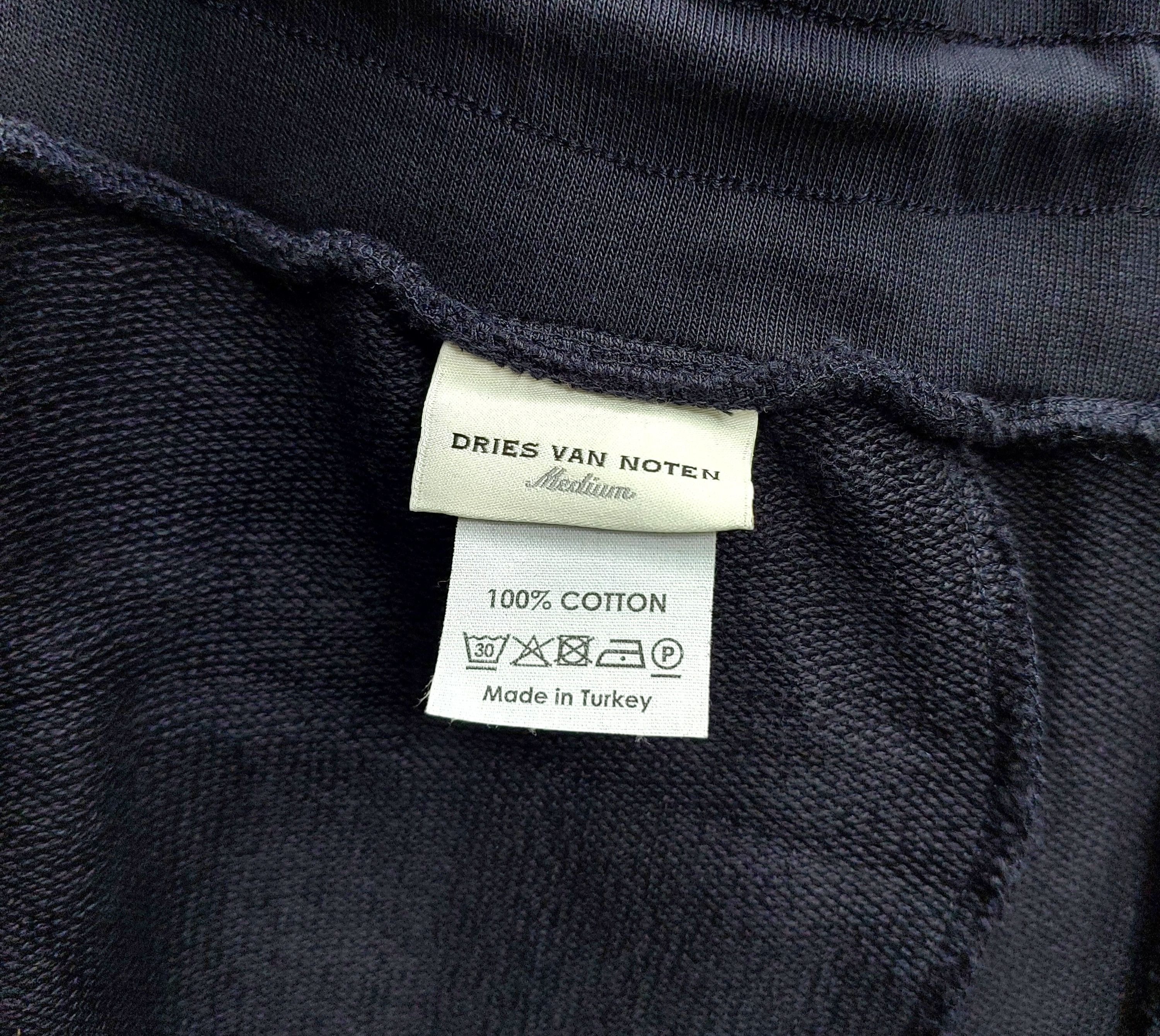 Dries Van Noten Dries Van Noten Jersey Zipper Sweatpants Size US 33 - 14 Thumbnail