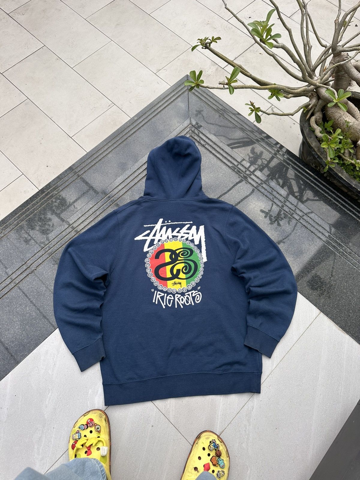 Streetwear × Stussy × Vintage 00s STUSSY VINTAGE BIG LOGO IRIE  