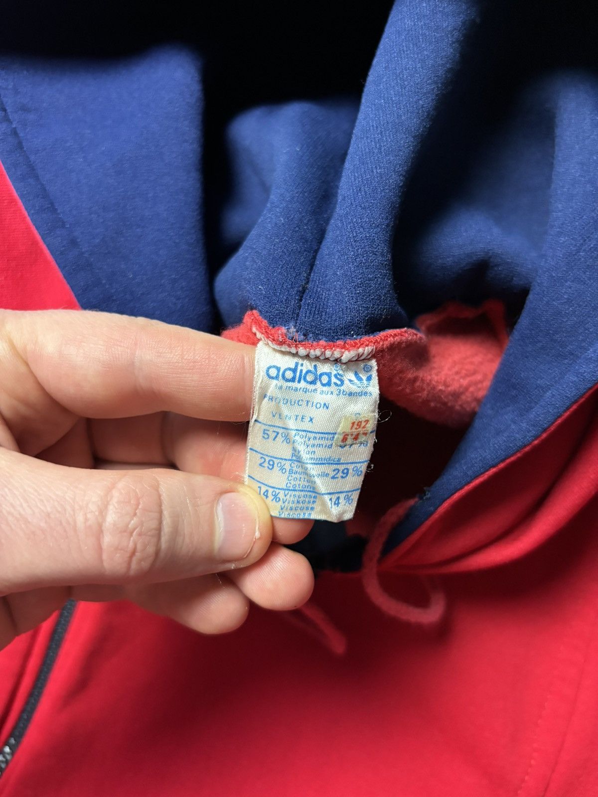 Adidas × Vintage Vintage Adidas Track Jacket Very Retro Oldschool Ventex 80’s Size US L / EU 52-54 / 3 - 9 Thumbnail