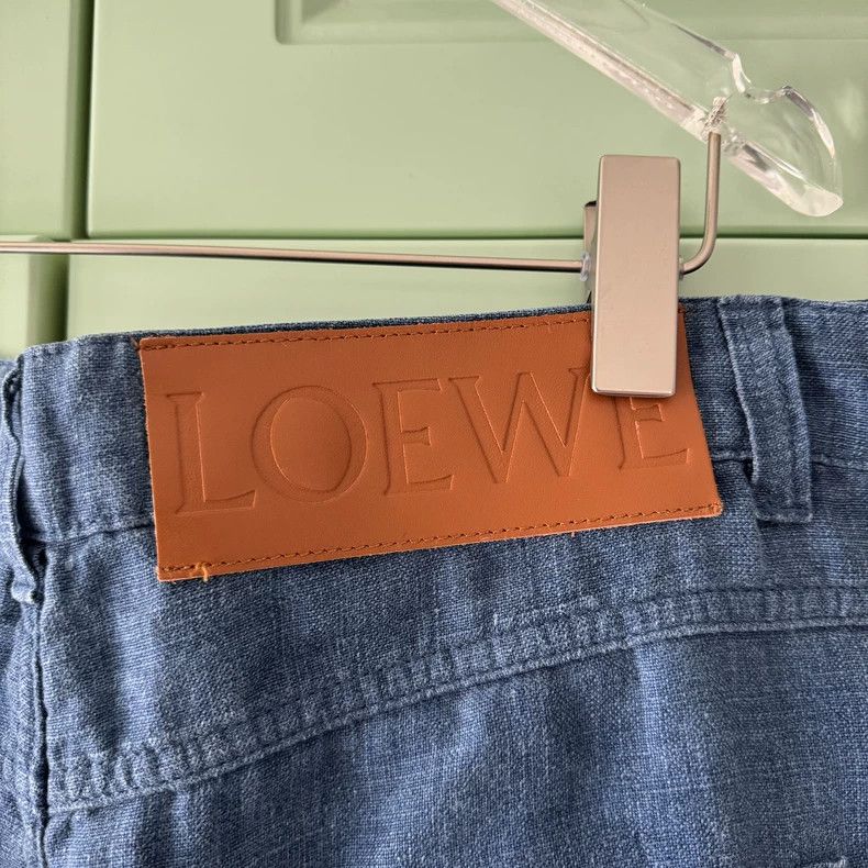 Loewe Loewe Classic design stitching patch jeans Size 32" / US 10 / IT 46 - 9 Thumbnail
