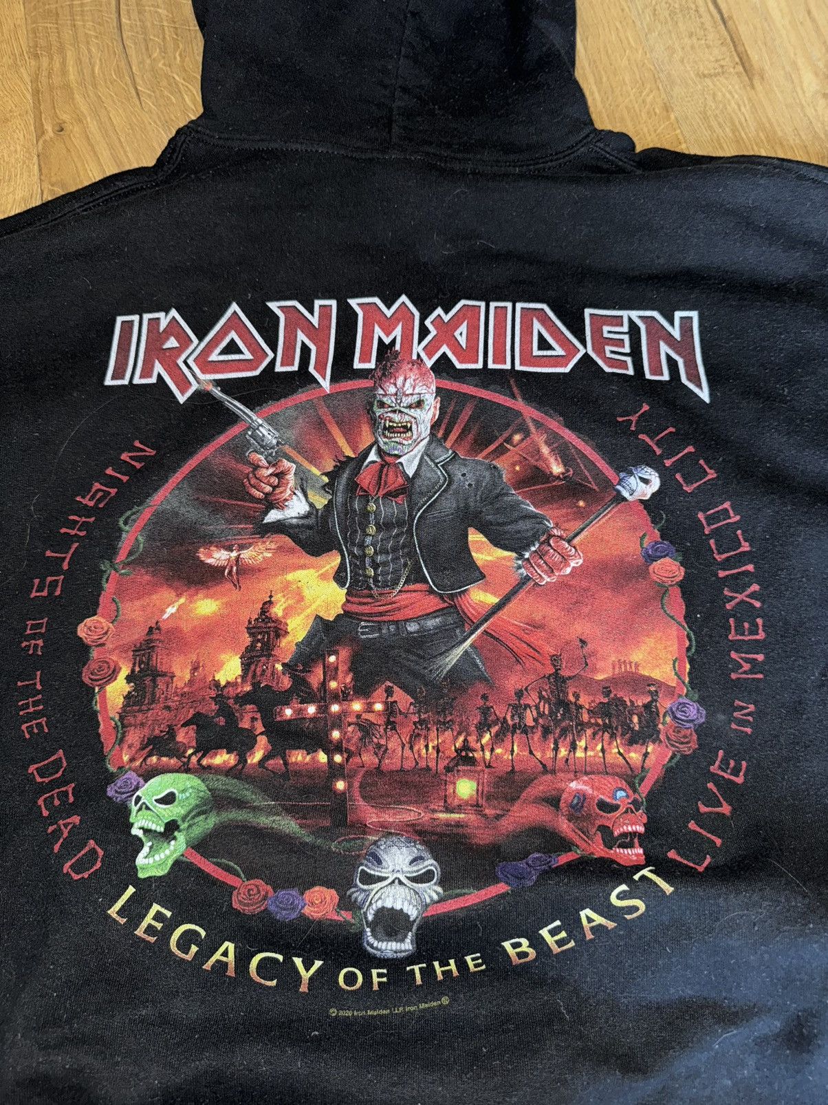 Iron Maiden Iron Maiden Hoodie Size M / US 6-8 / IT 42-44 - 3 Thumbnail