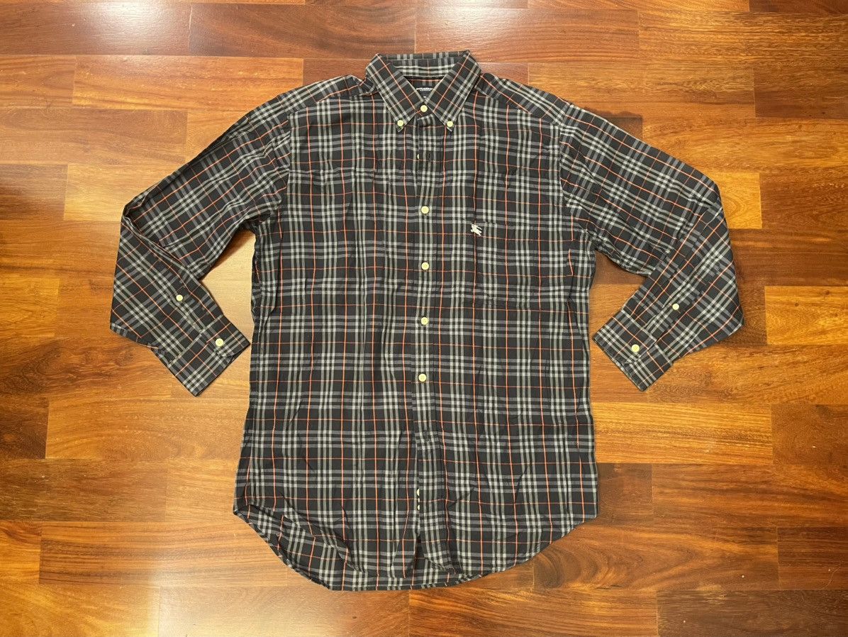 Burberry Burberry Plaid Button-Down Shirt Size US M / EU 48-50 / 2 - 1 Thumbnail