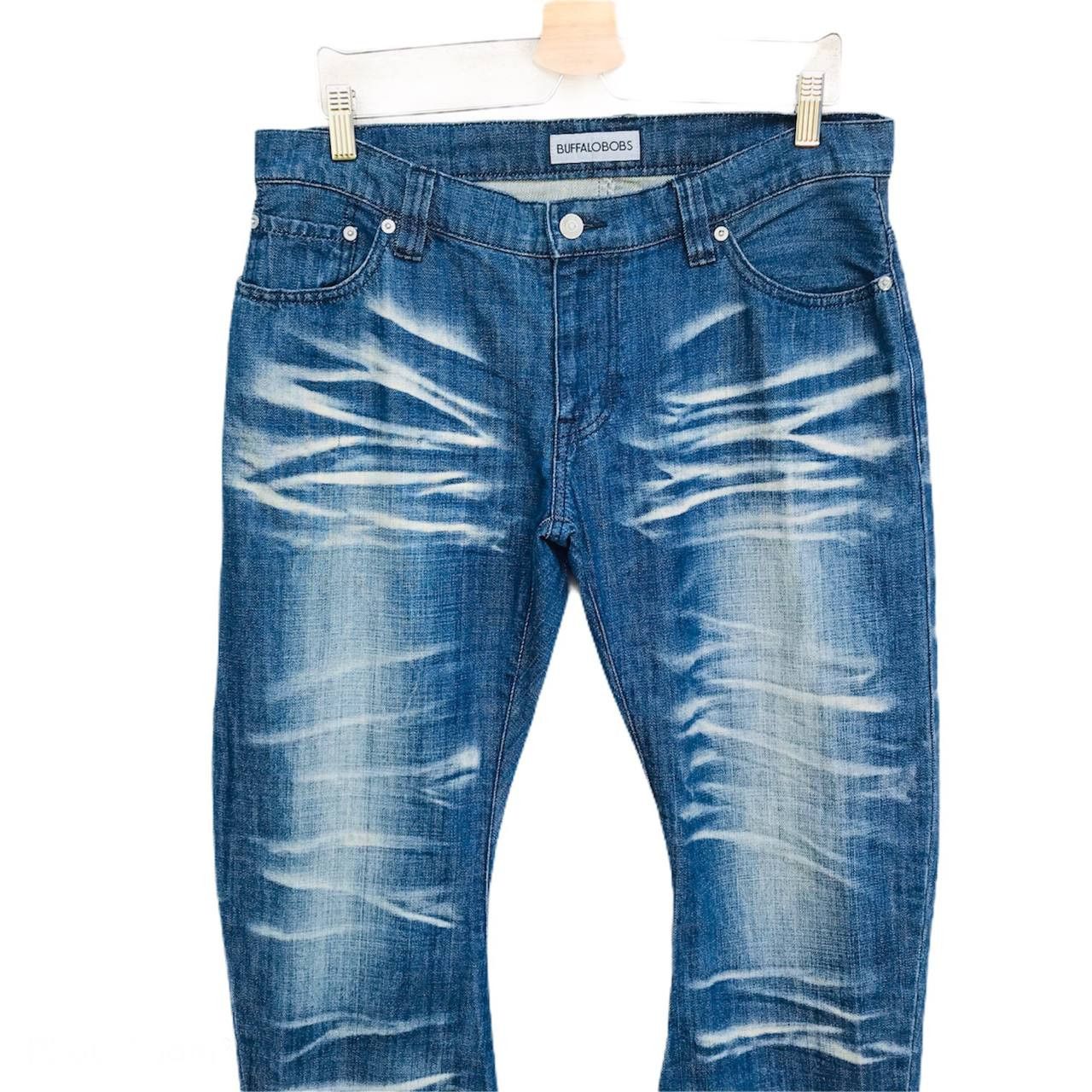 BUFFALO BOBS Buffalo Bobs New Gentleman Flared Herringbonewash curved leg Size US 32 / EU 48 - 2 Thumbnail