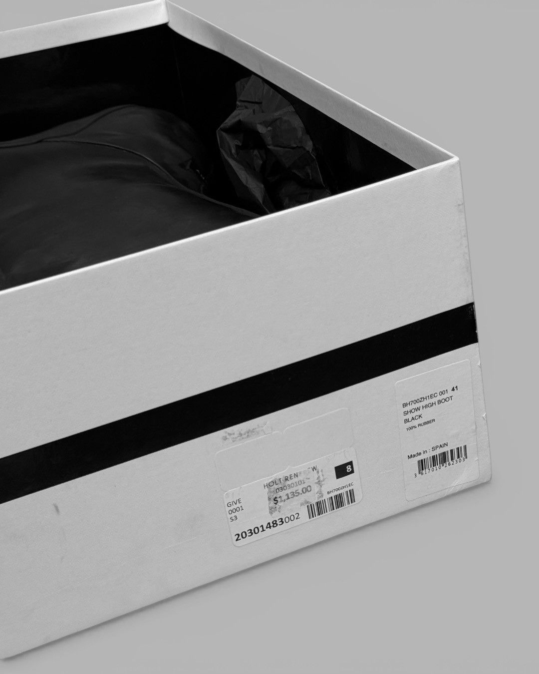Givenchy SS2023 Givenchy By Mathew M Williams Rubber Ankle Boots Size US 8.5 / EU 41-42 - 13 Thumbnail