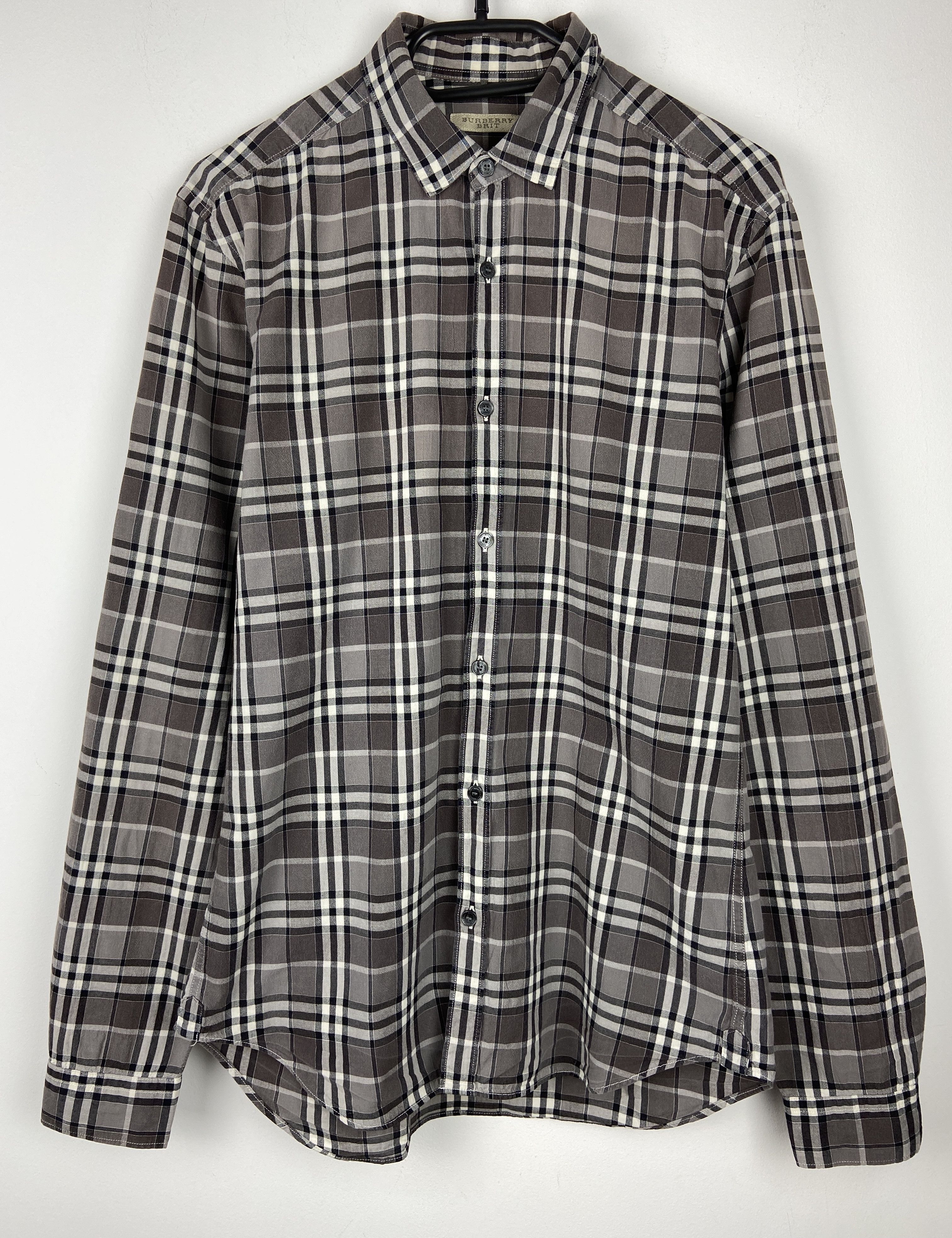 Burberry Burberry Brit Nova Check Button Up Shirt Size US S / EU 44-46 / 1 - 1 Thumbnail