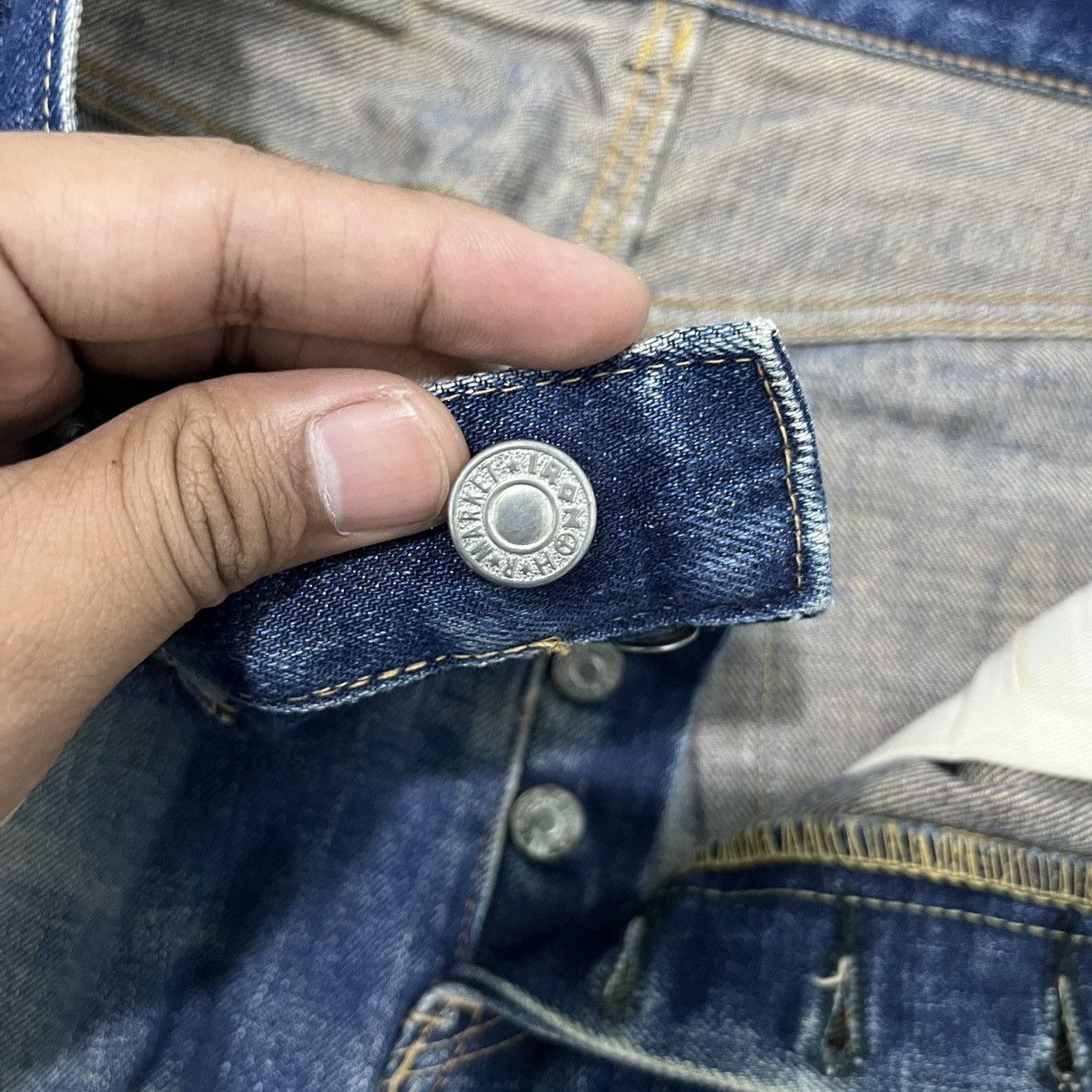 HOLLYWOOD RANCH MARKET 90s Iron H.K Market Selvedge Denim Pant Size US 31 - 14 Thumbnail