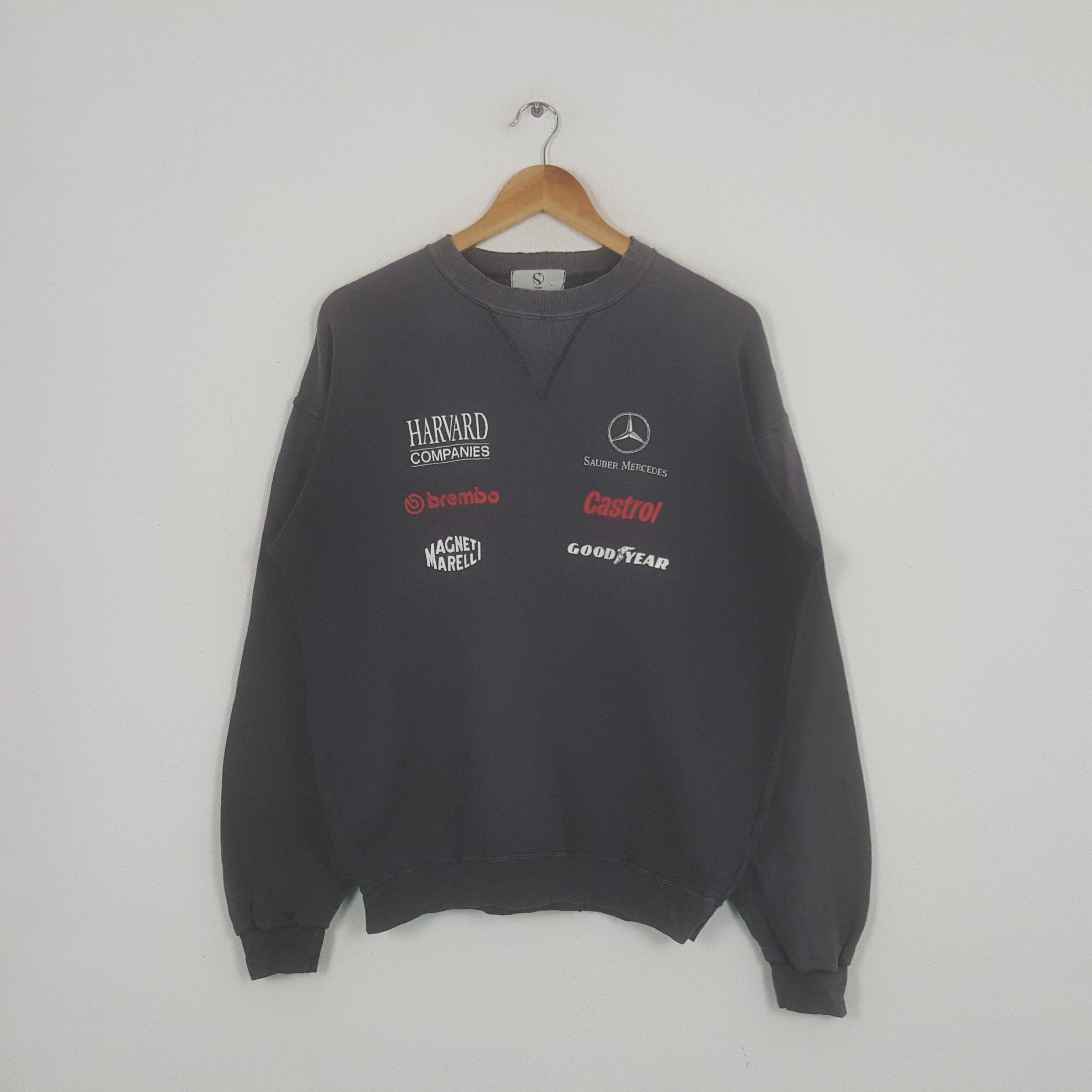 Mercedes-Benz × Vintage Vintage Mercedes Magneti Marelli Racing Sponsored Sweatshirt Size US M / EU 48-50 / 2 - 1 Thumbnail