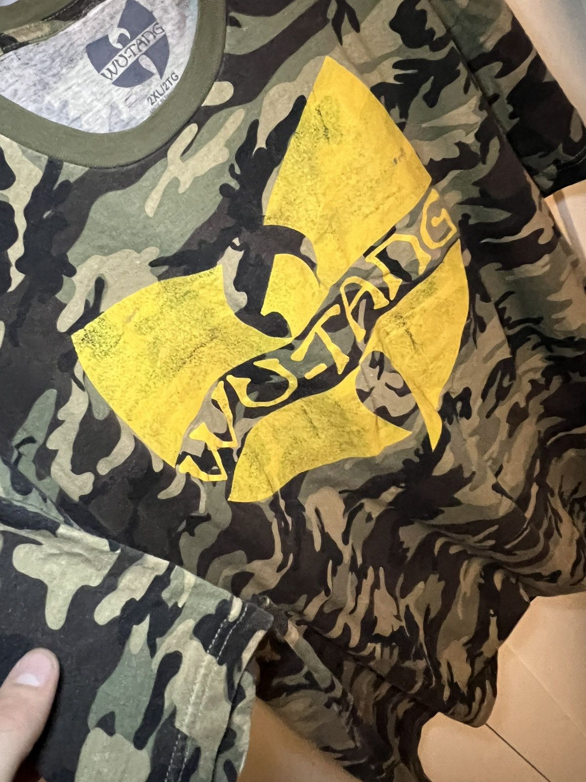 Wu-Tang Clan Vintage Wu-Tang-Clan bird logo camo t-shirt Size US XL / EU 56 / 4 - 5 Thumbnail