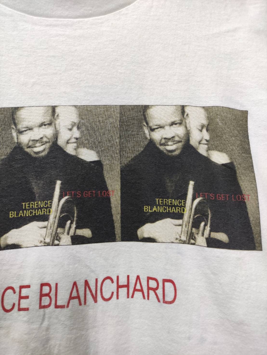 Band Tees Vtg 00's Terence Blanchard " Let's Get Lost " Album Promo Size US L / EU 52-54 / 3 - 5 Thumbnail