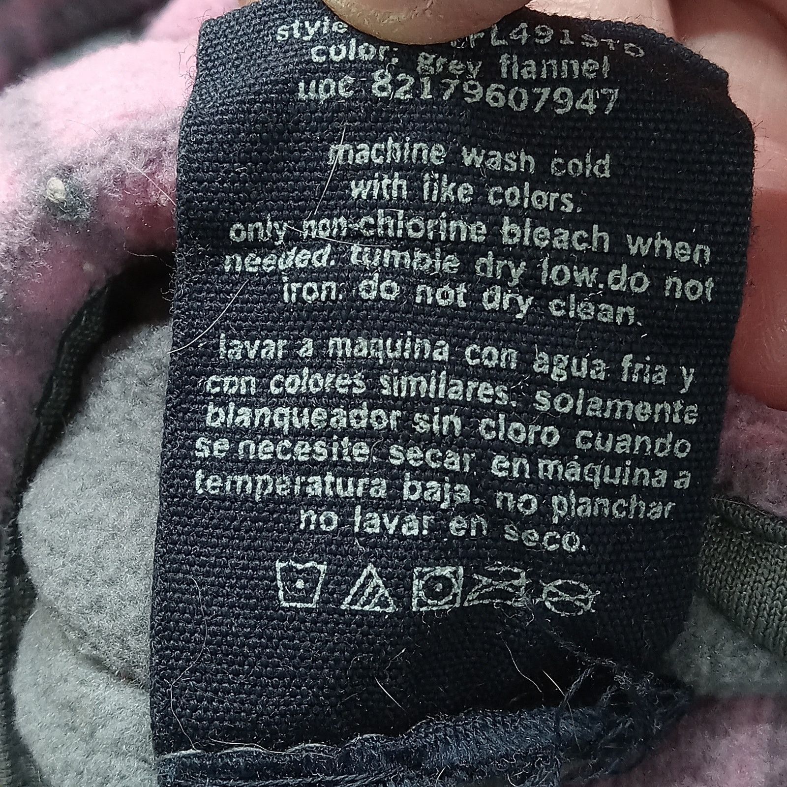 Faded Glory Faded Glory Reversible Jacket M Women's Fleece Grey Pink Size M / US 6-8 / IT 42-44 - 6 Thumbnail