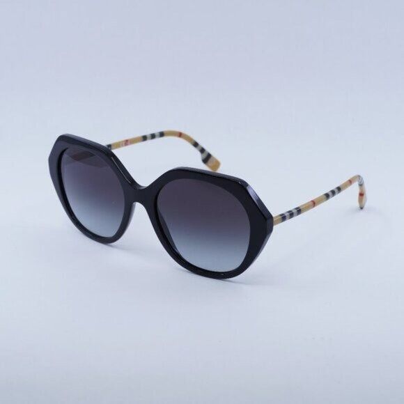 Burberry Burberry BE4375 38538G Black Square Sunglasses Size ONE SIZE - 1 Thumbnail