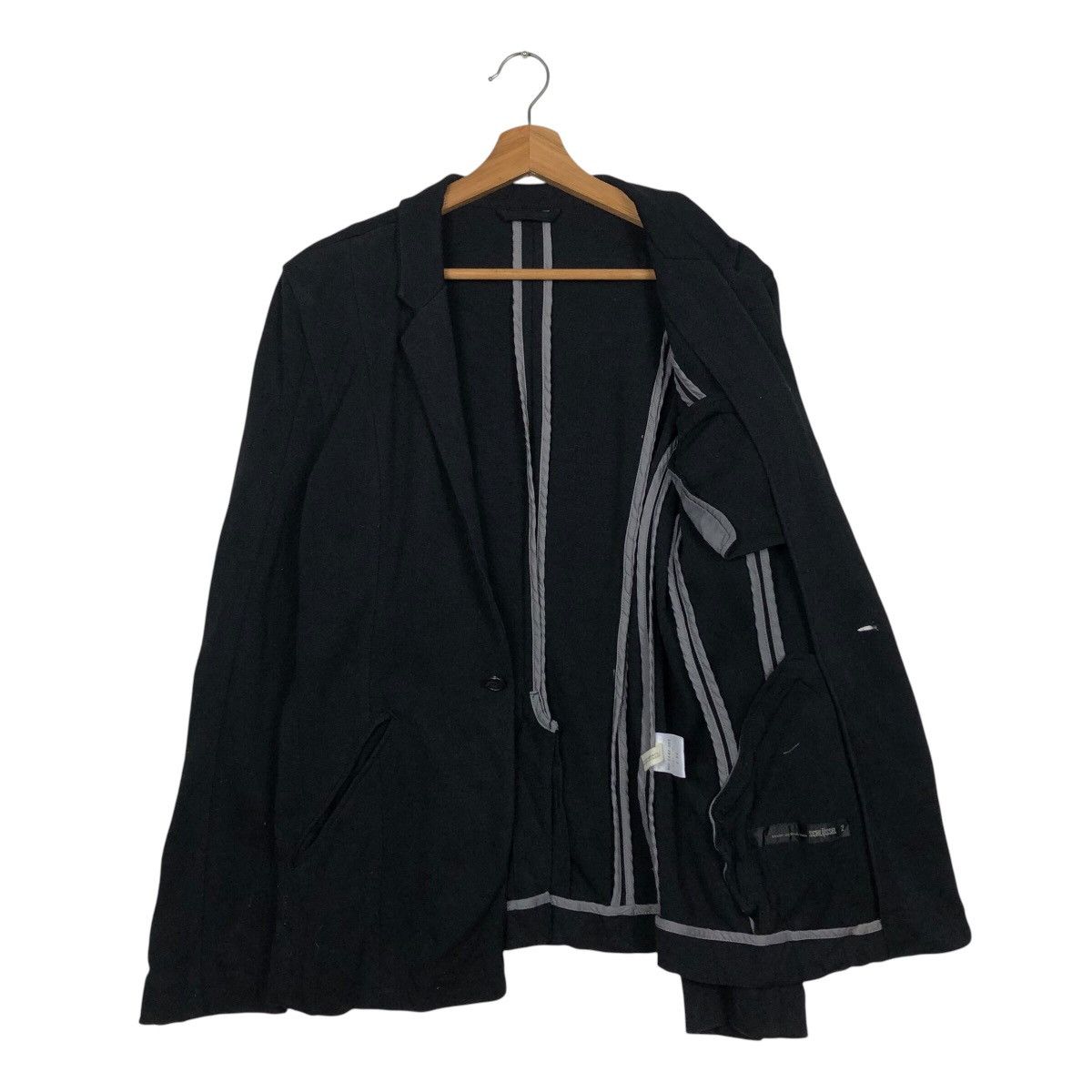 Japanese Brand 📌Vintage Cropped Biker Jacket Button Schlussel Issey Miyake Size US M / EU 48-50 / 2 - 12 Thumbnail