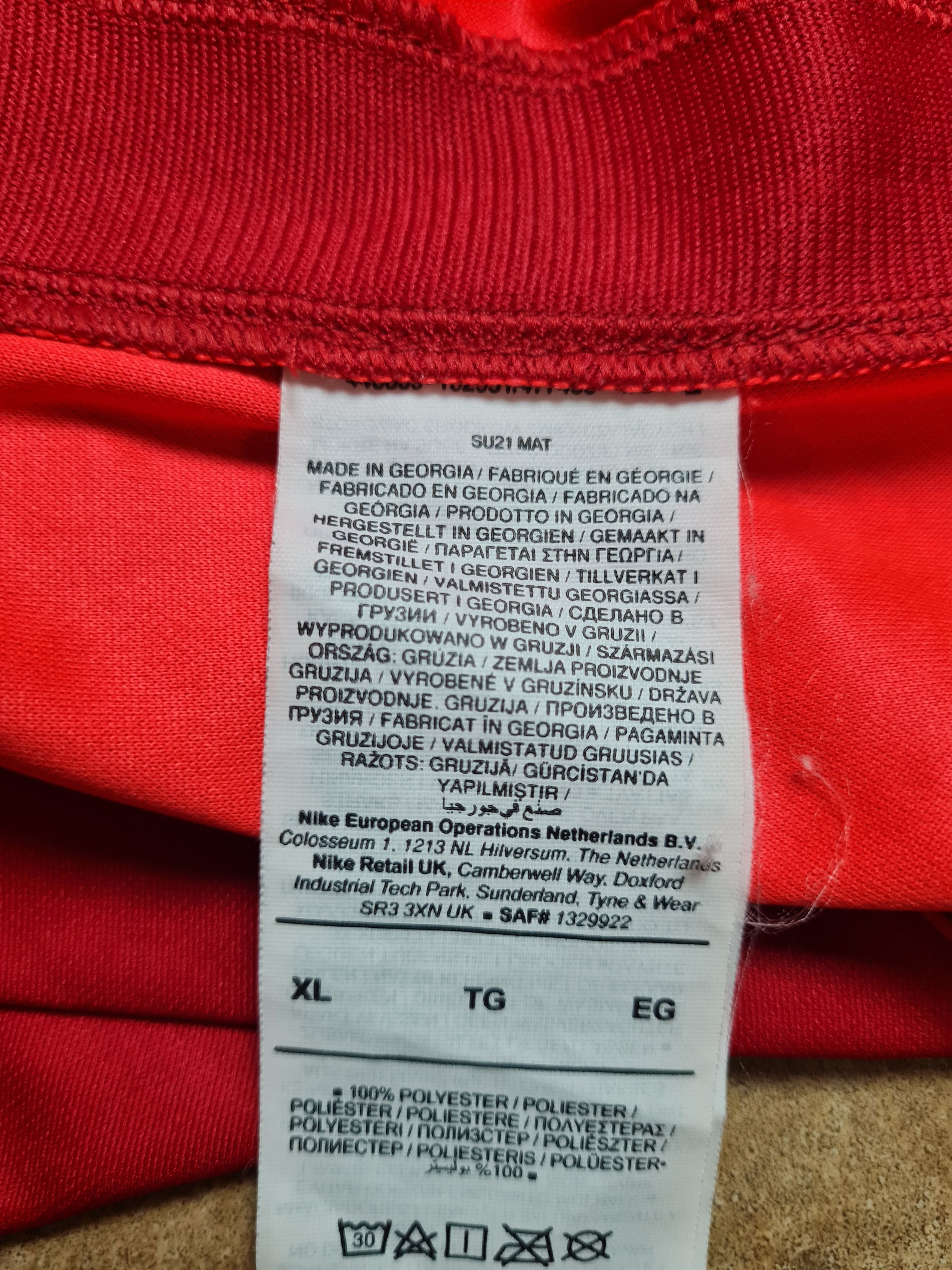 Nike Sooccer Liverpool 2021/22 Home Match Jersey #21Ahmad.S Nike Size US XL / EU 56 / 4 - 20 Thumbnail