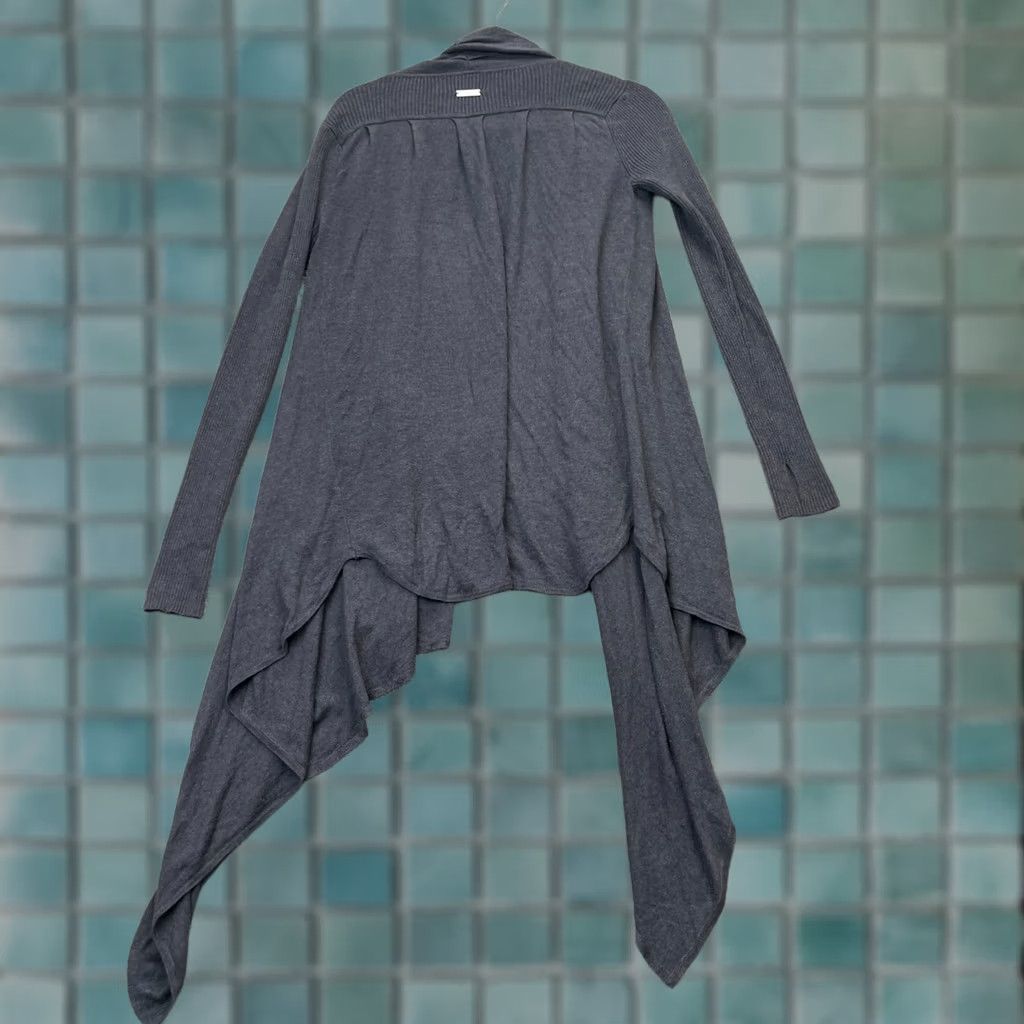 Lululemon Lululemon Sweater Cardigan Womens Medium Gray Open Knit Relaxed Logo Open Cardigan Casual City 90s? Size M / US 6-8 / IT 42-44 - 1 Thumbnail