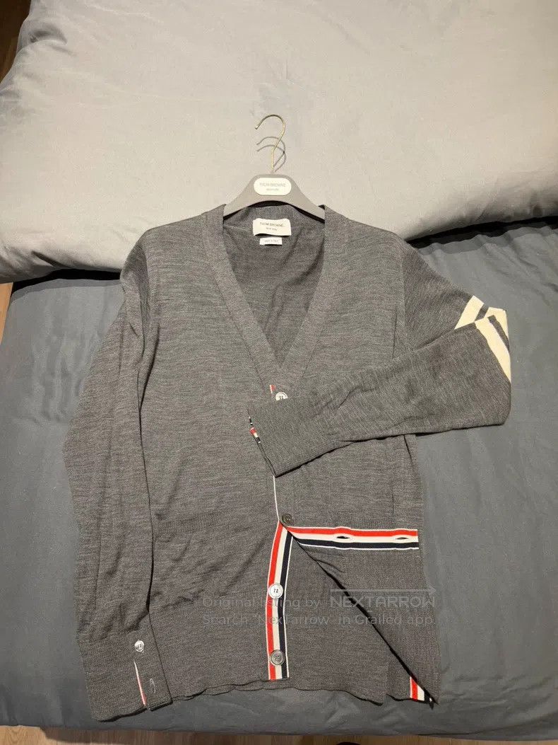 Thom Browne Thom Browne Wool Cardigan Size US M / EU 48-50 / 2 - 1 Thumbnail