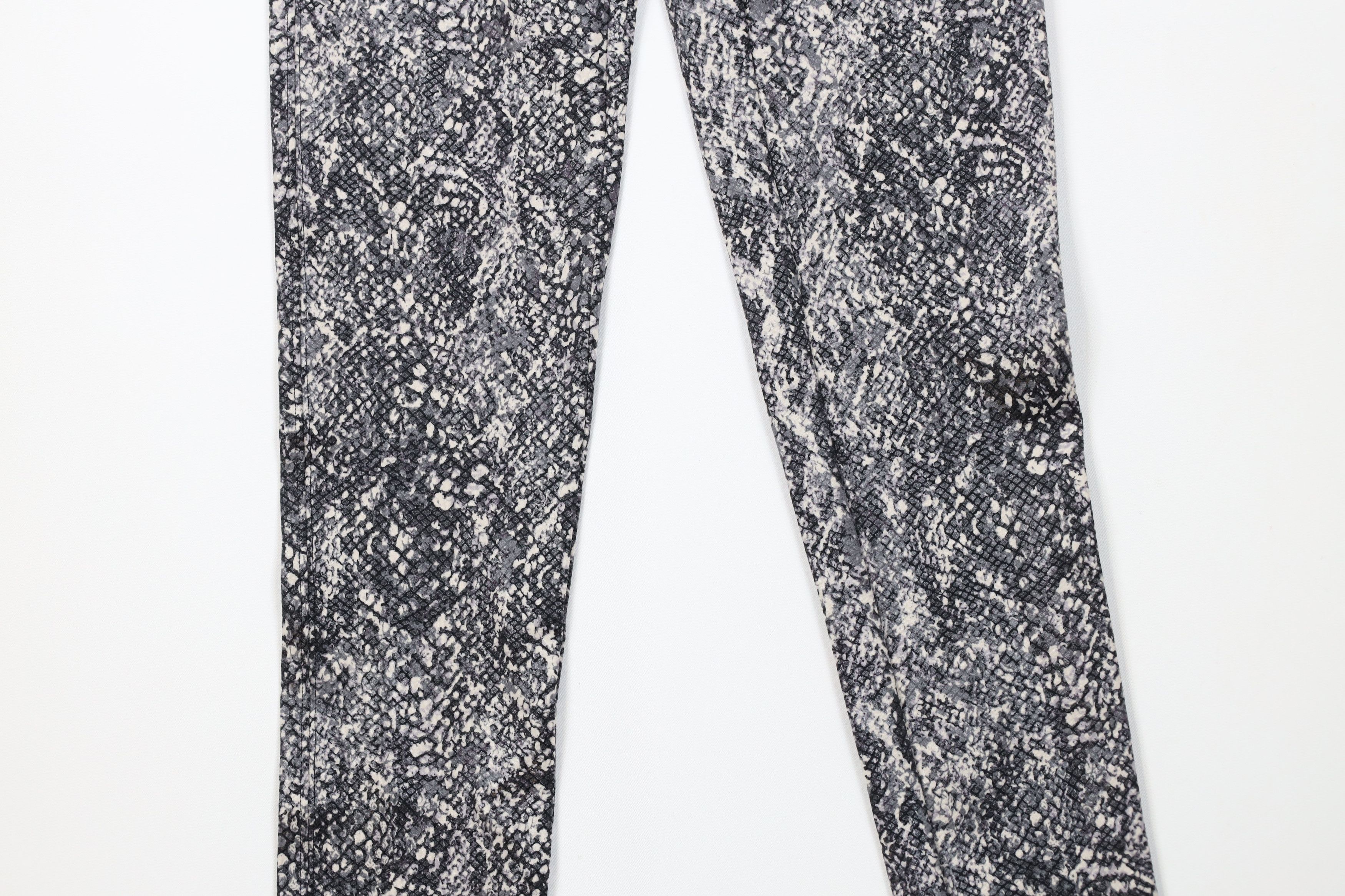 Spanx Spanx Faux Leather Snakeskin Stretch Shapewear Leggings Size 26" / US 2 / IT 38 - 3 Thumbnail