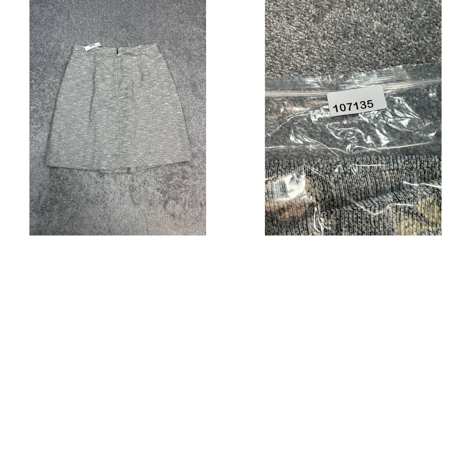 J.Crew J.CREW A-Line Skirt Womens 10 Gray Tweed Lined Front Slit Back Zip Outdoor New Size 32" / US 10 / IT 46 - 8 Thumbnail