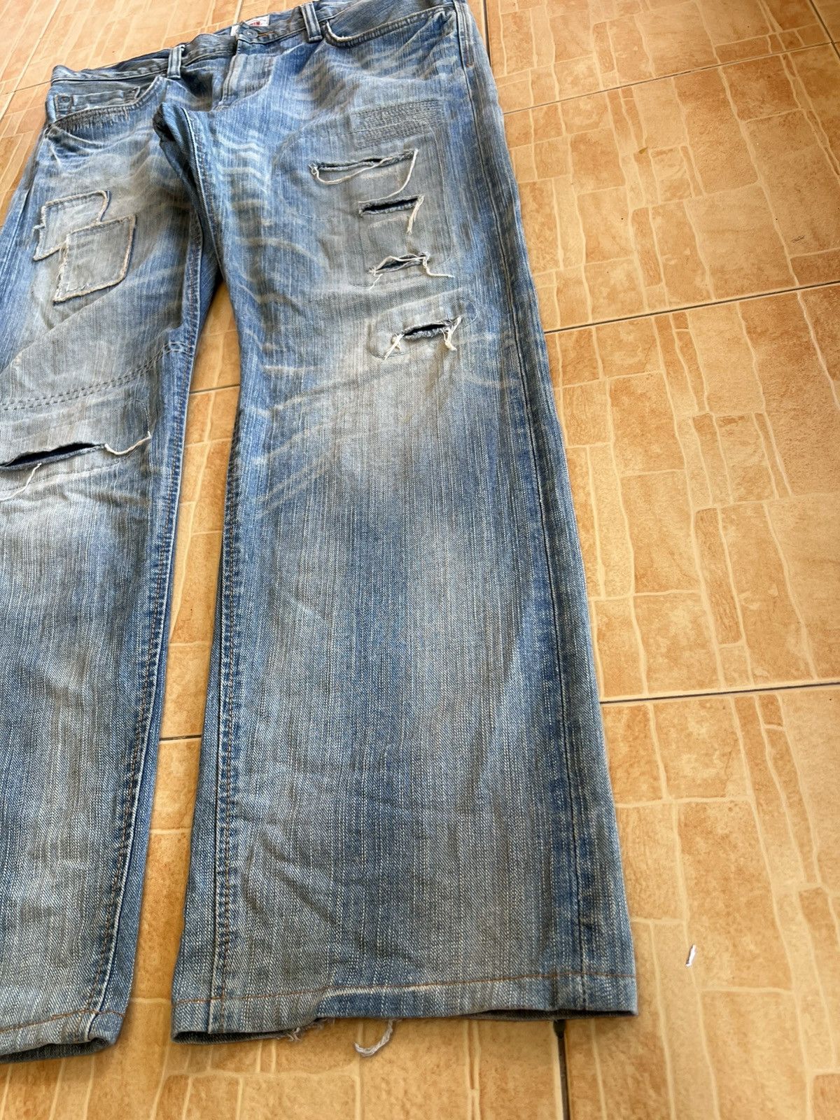 Edwin Vintage Edwin Distress Mud Wash Jean Size US 38 / EU 54 - 8 Thumbnail