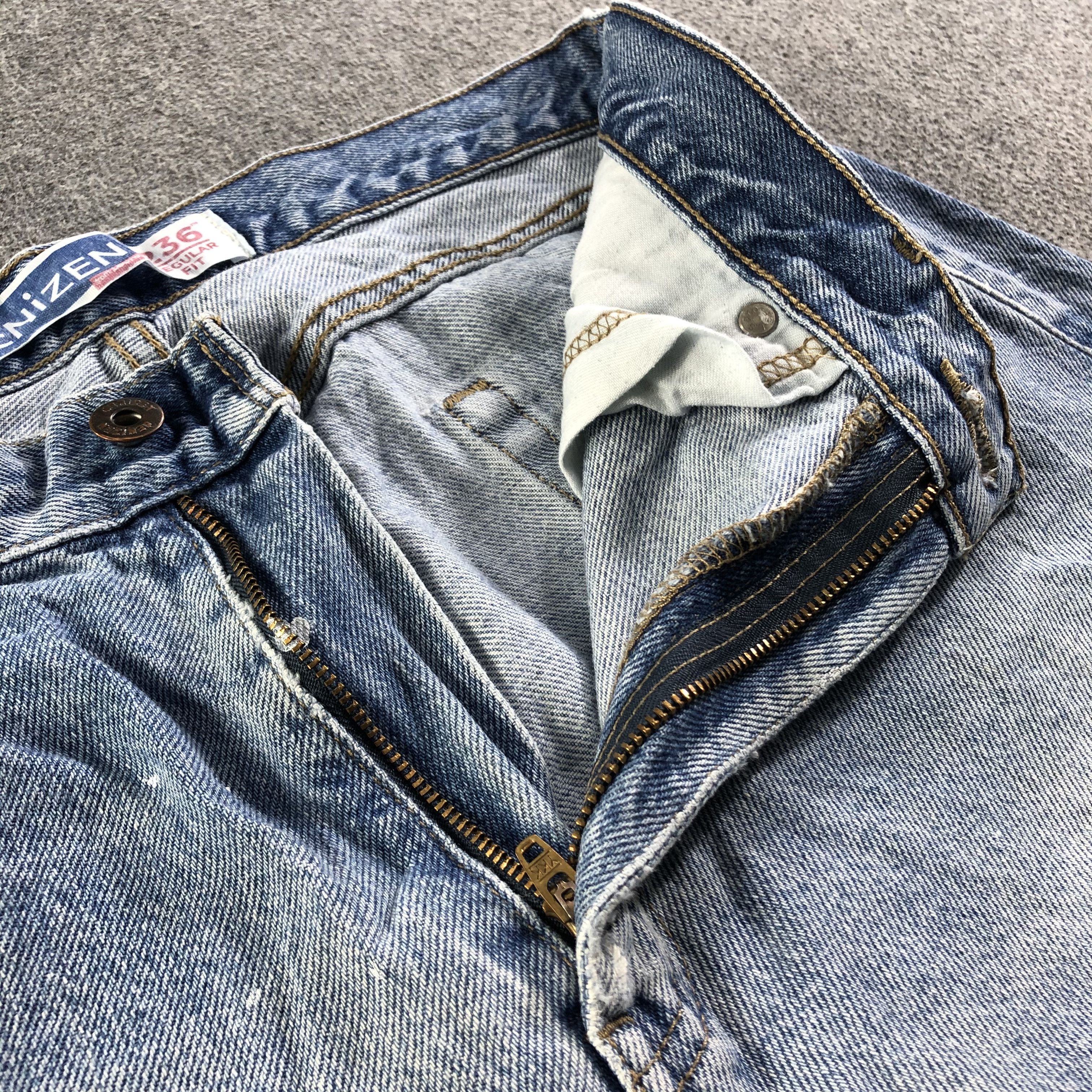 Denizen Vintage Blue Wash Denizen Levis Jeans-J3373 Size US 33 - 7 Thumbnail