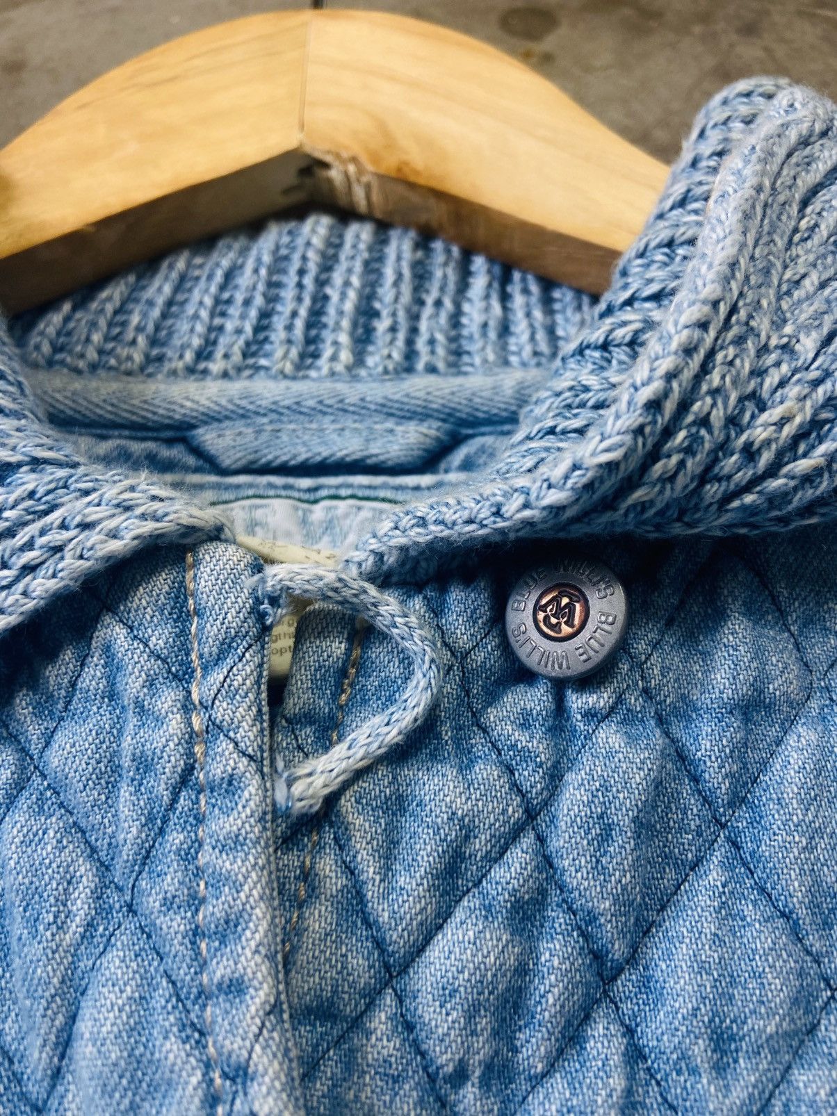 Coogi Coogi Style - Blue Willi’s Quited Knit Snap Button Size L / US 10 / IT 46 - 12 Thumbnail