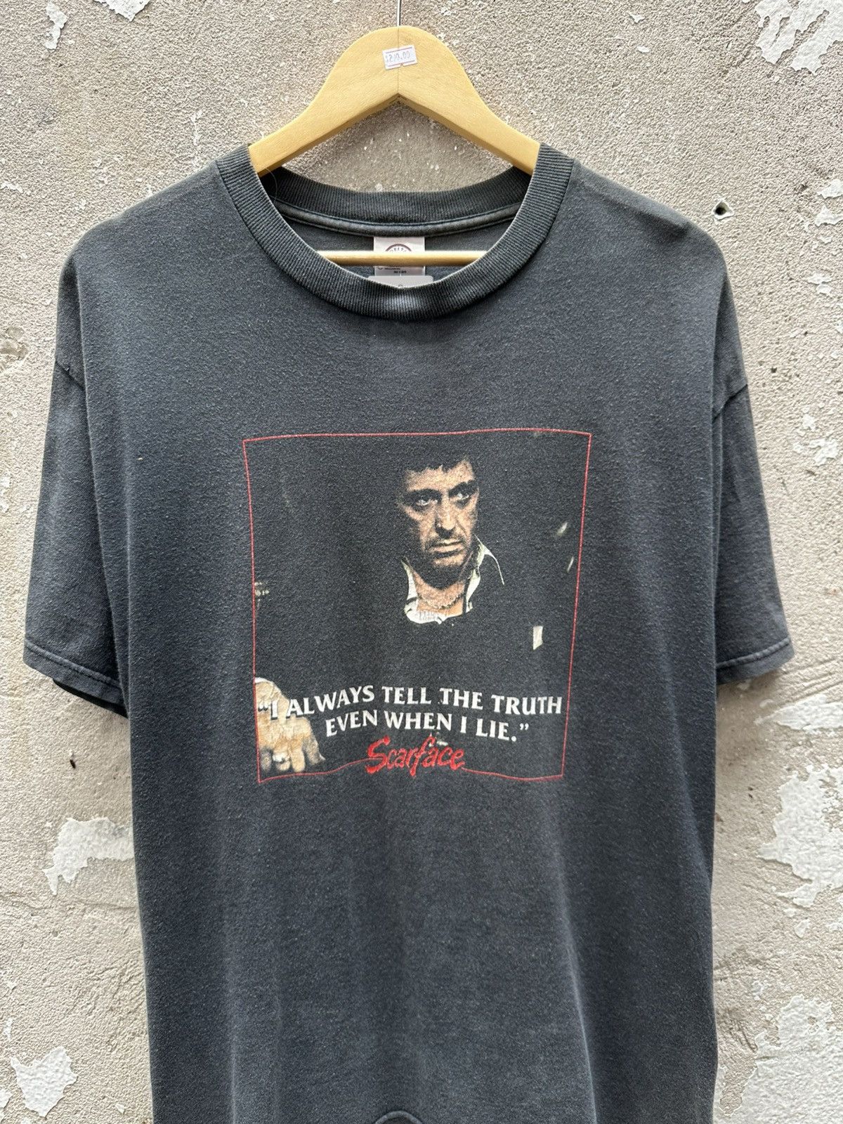 Vintage Vintage 90's Scarface Movie Film Action Tees Size US L / EU 52-54 / 3 - 3 Thumbnail