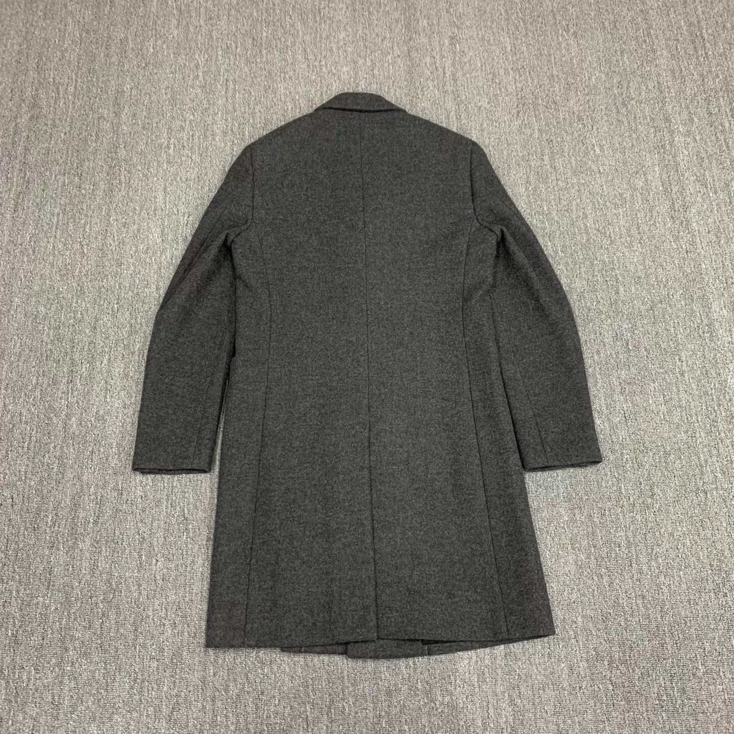 Hermes Hermes Gray Wool Overcoat 48 98 New Size US M / EU 48-50 / 2 - 2 Thumbnail