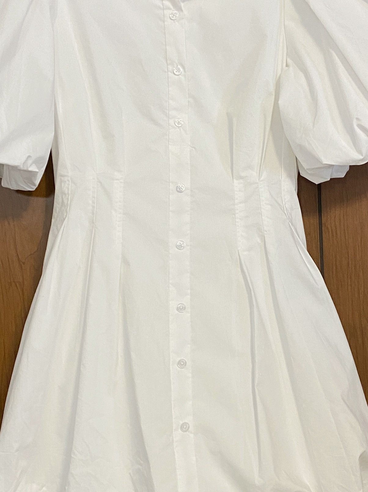 Simkhai SIMKHAI Cleo Puff-Sleeve Minidress size 6 Size M / US 6-8 / IT 42-44 - 9 Thumbnail