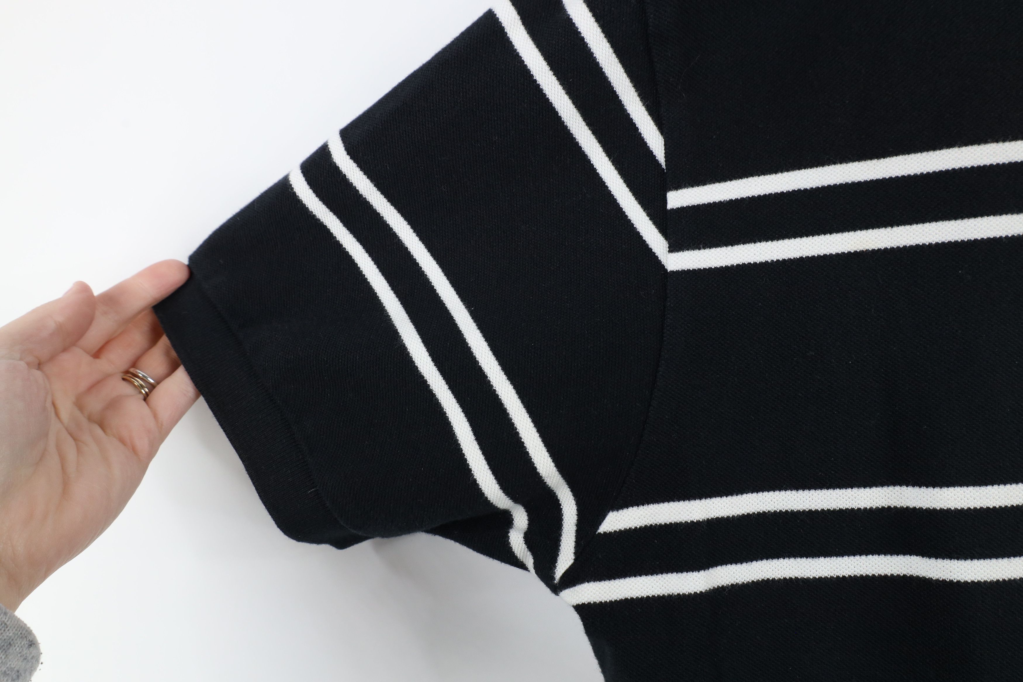 Ralph Lauren × Vintage Vintage 90s Ralph Lauren Short Sleeve Polo Shirt Black Size US XL / EU 56 / 4 - 7 Thumbnail