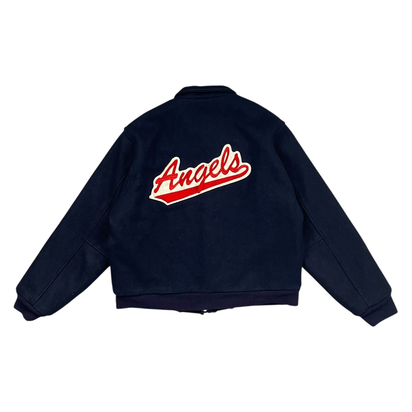 MLB VTG 90s CALIFORNIA ANGELS CHALK LINE WOOL VARSITY JACKET Size US L / EU 52-54 / 3 - 1 Thumbnail