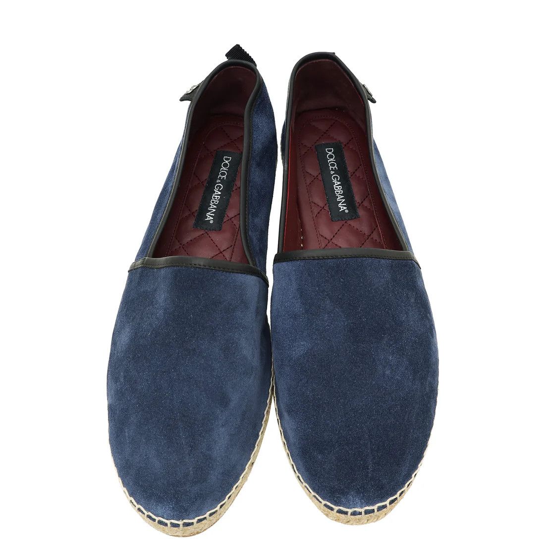 Dolce & Gabbana o1y0125 Logo Espadrilles in Midnight Blue Size US 7 / EU 40 - 4 Thumbnail