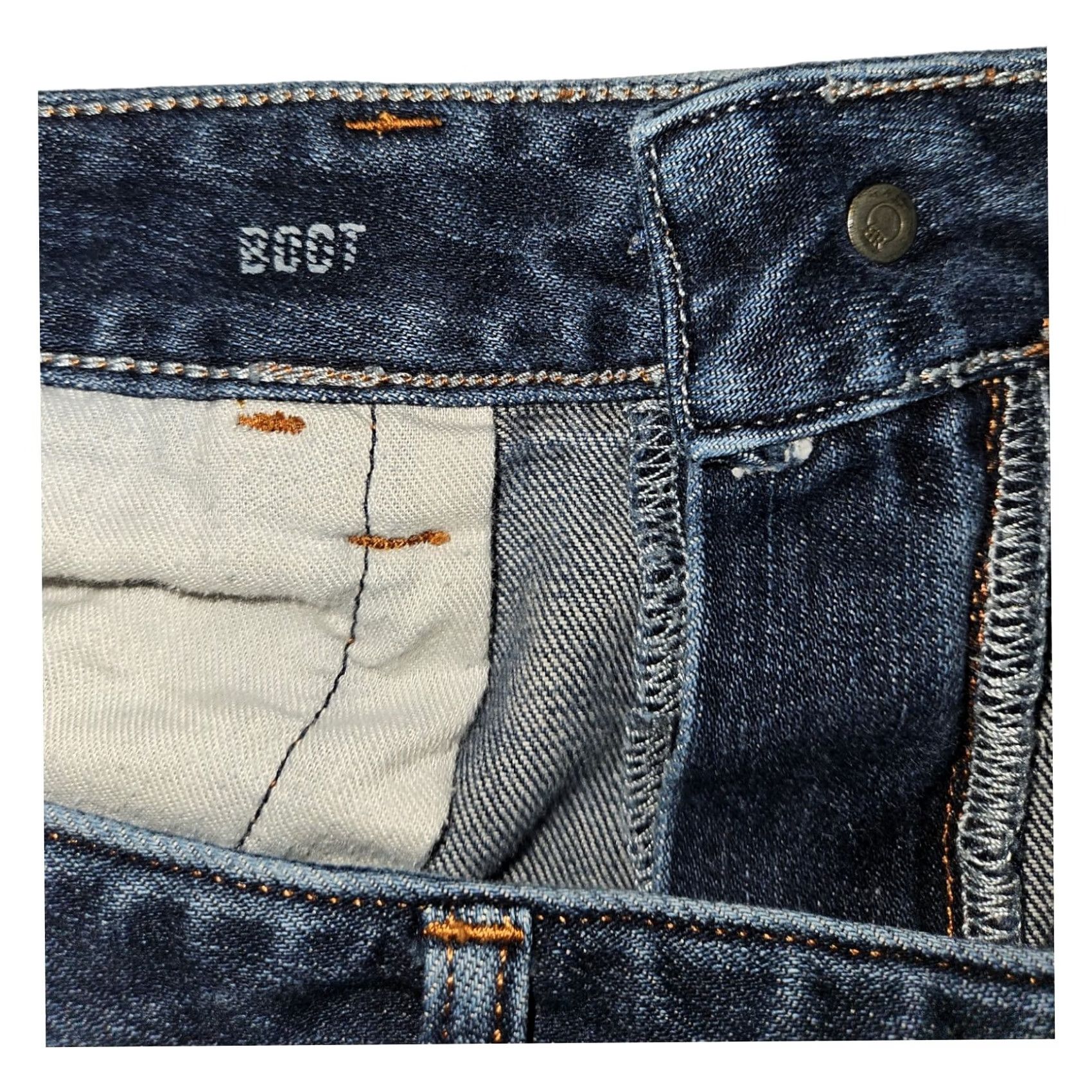 Banana Republic Banana Republic Jeans Women's 27 Boot Cut Blue Stretch Denim Regular 31 Inseam Preppy City Size 27" / US 4 / IT 40 - 4 Thumbnail