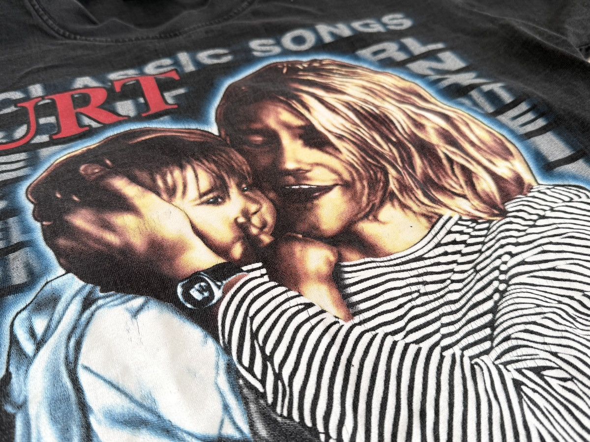 Vintage Kurt Cobain Vintage 90’s Tee 100% Cotton Insane Print Size US M / EU 48-50 / 2 - 3 Thumbnail