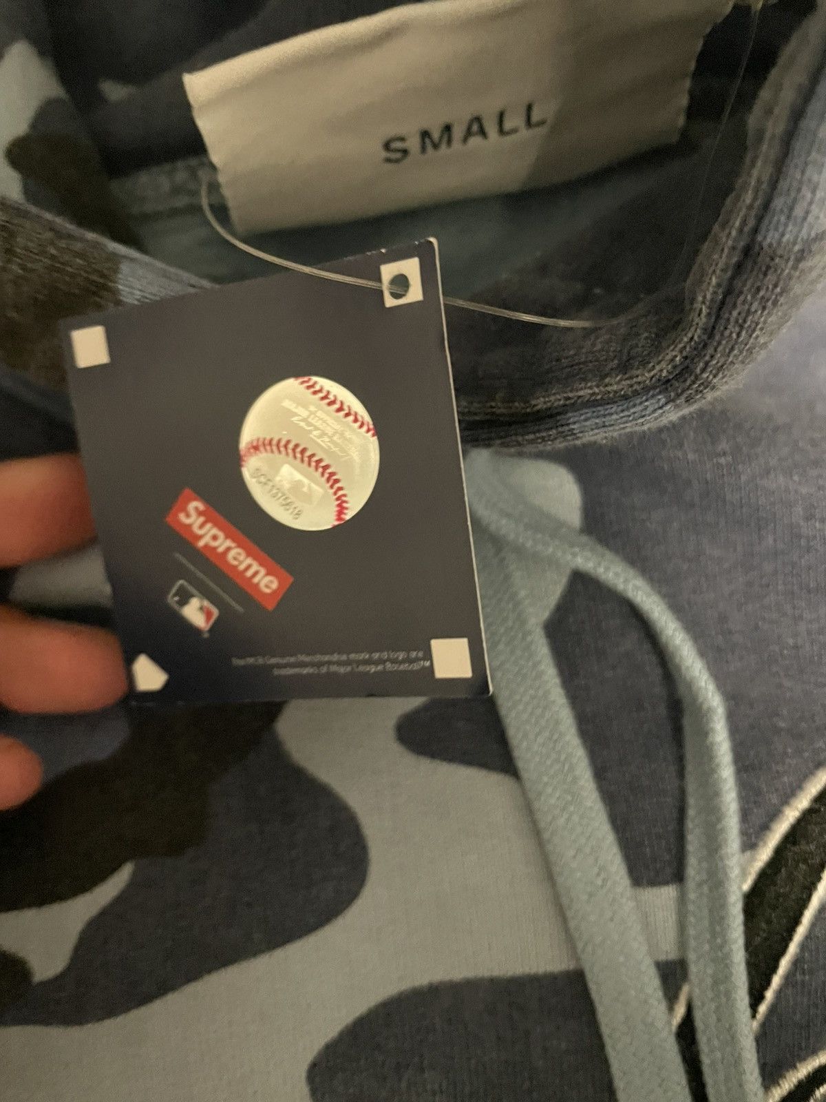 New York Yankees × Supreme Supreme New York Yankees Kanji Hoodie Size US S / EU 44-46 / 1 - 4 Thumbnail