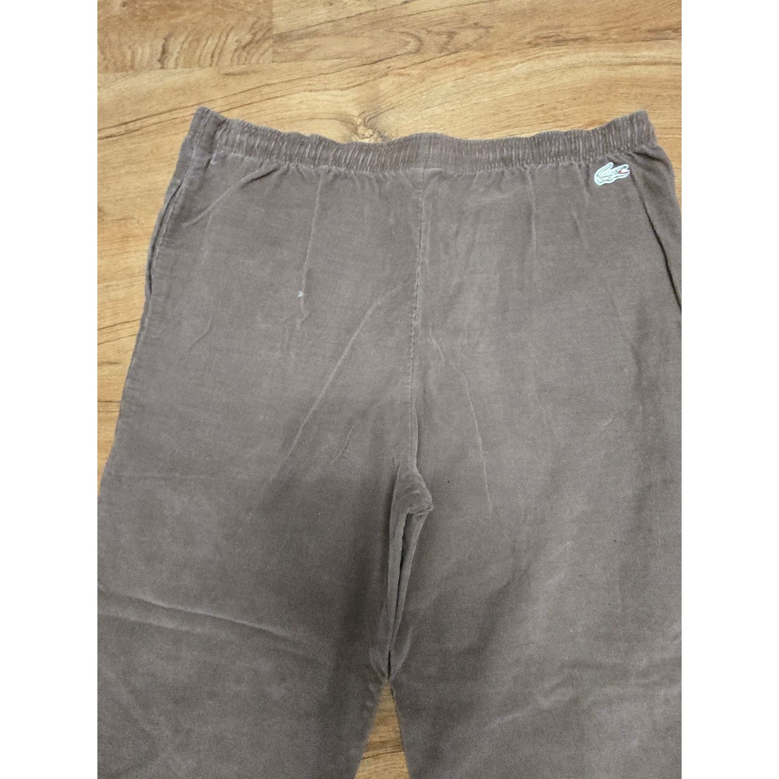 & Other Stories IZOD Lacoste Womens Corduroy Pants Brown 16 Trousers Size US 34 / EU 50 - 4 Thumbnail